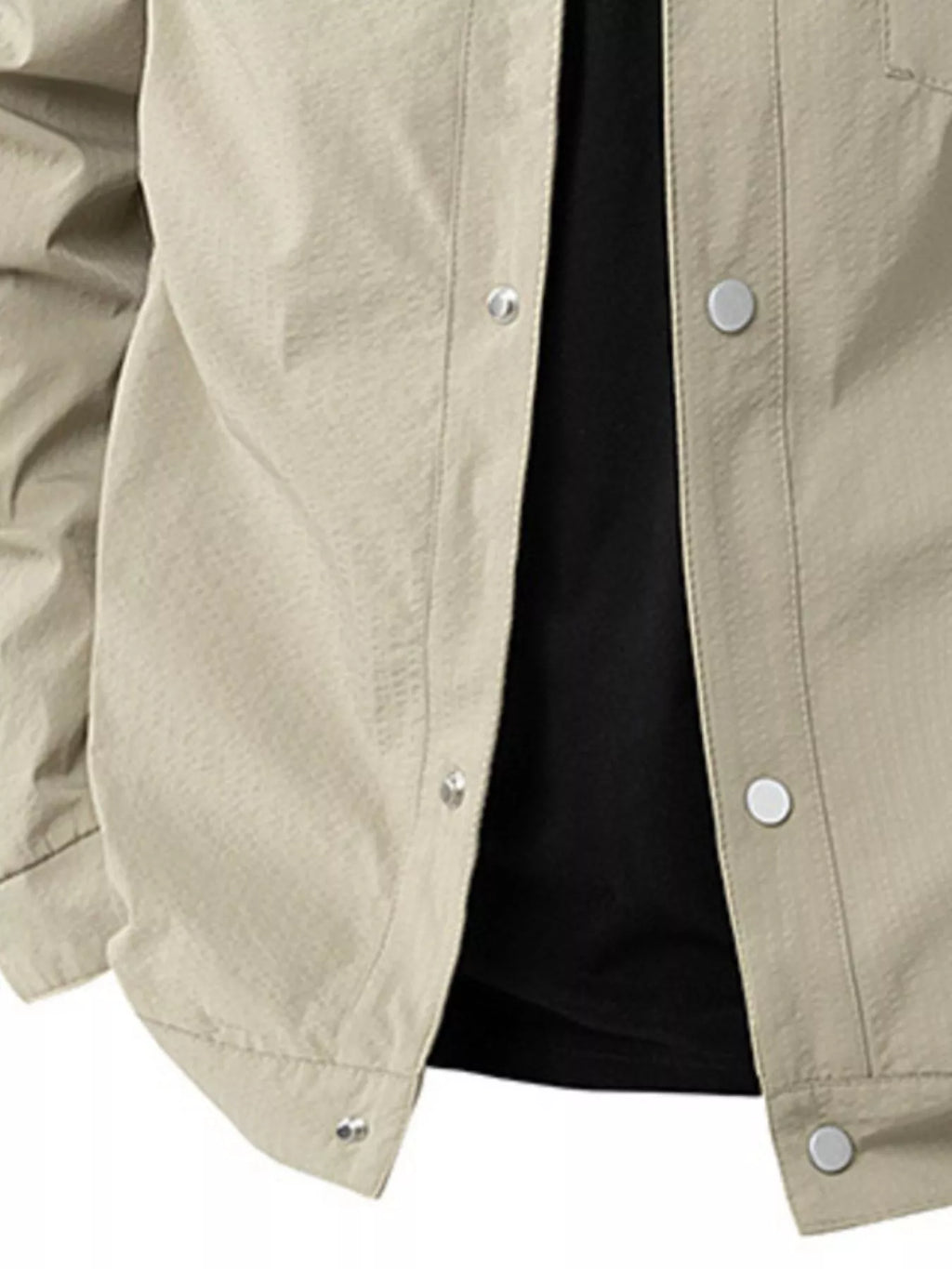Veste homme Nino légère à pressions – photo produit 2