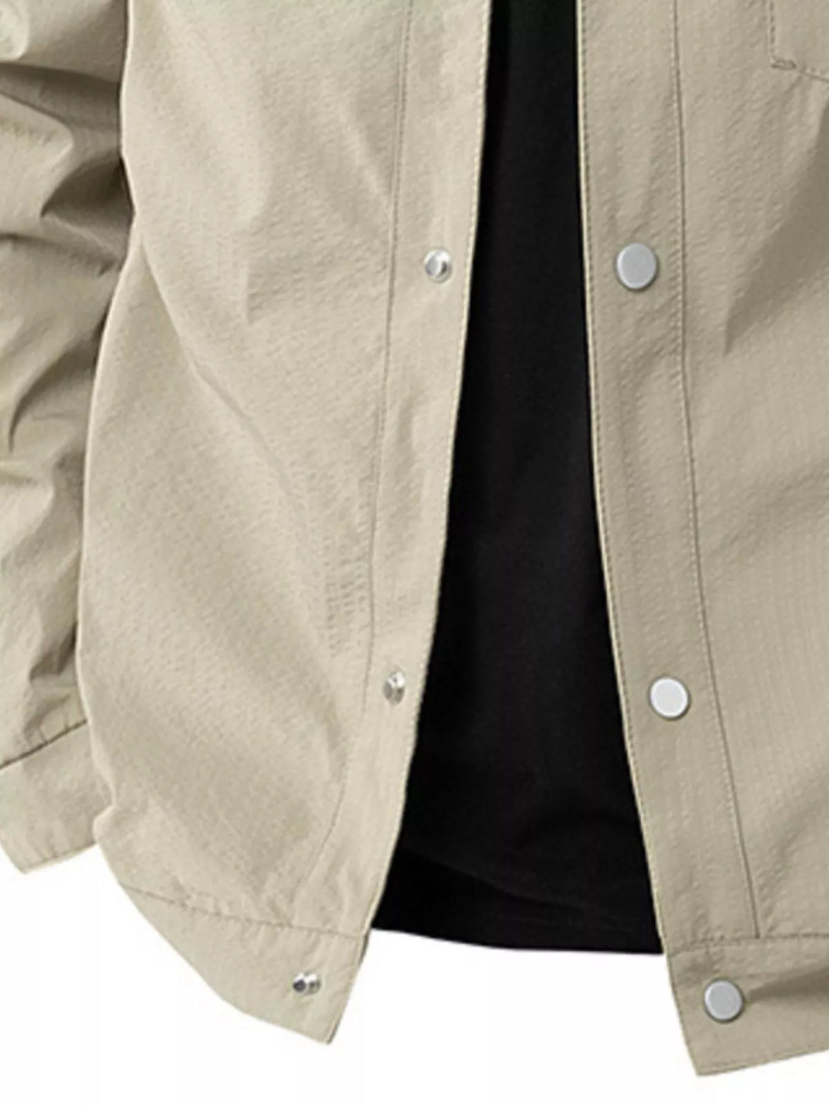 Veste homme Nino légère à pressions – photo produit 2