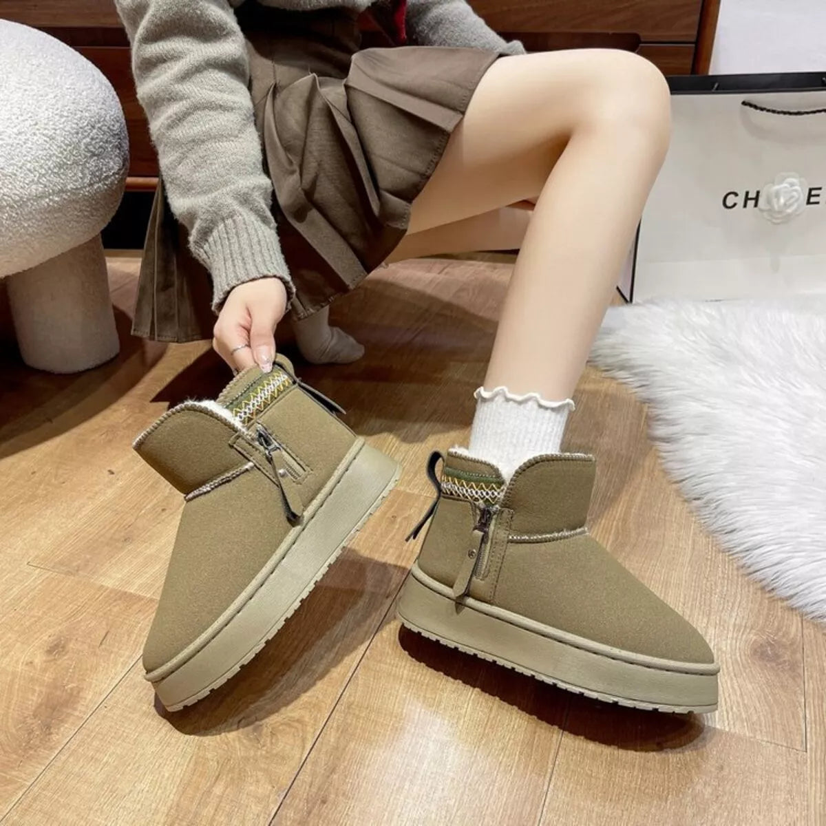 Bottines Ana à plateforme – photo produit 6