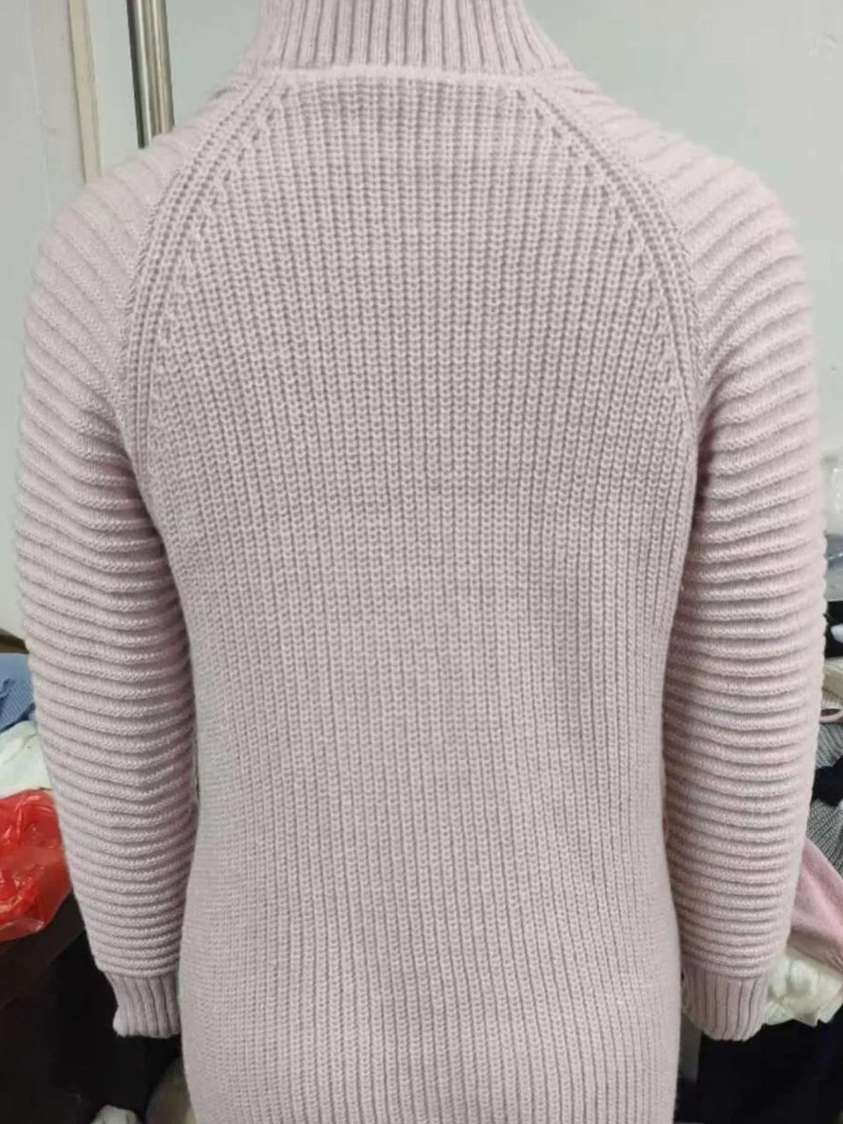 Robe pull Ana col roulé – photo produit 4