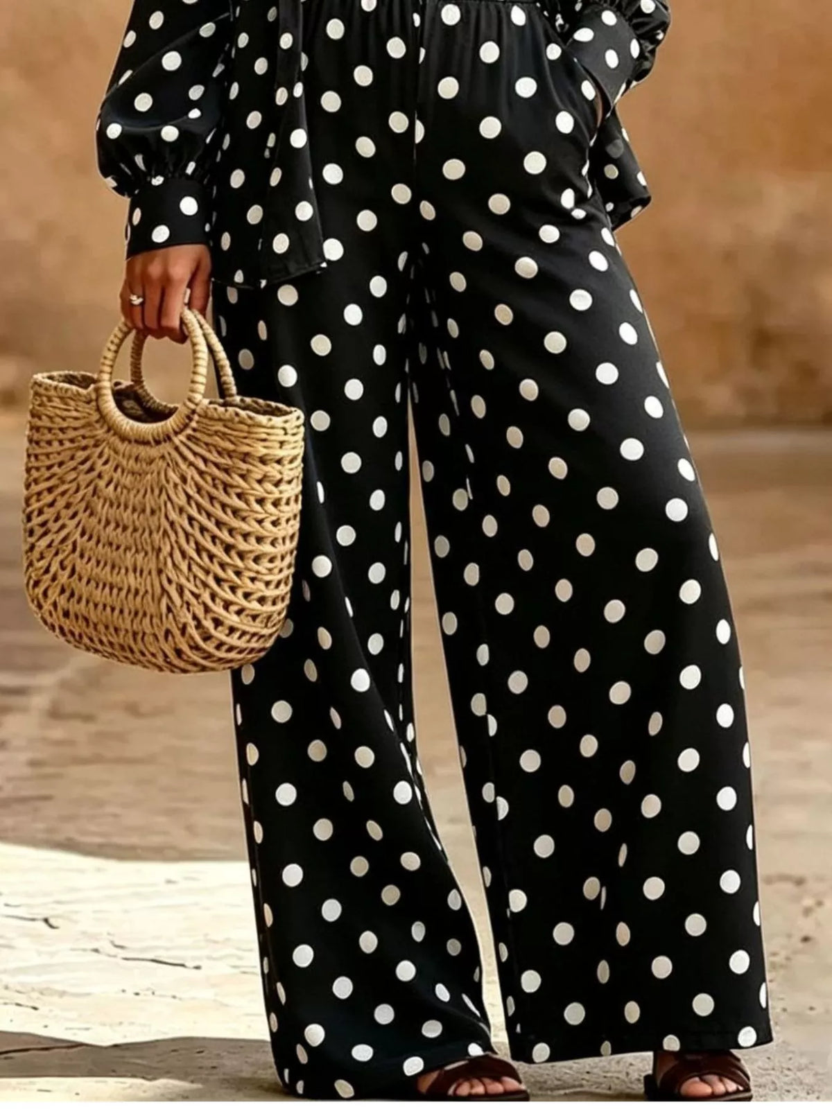 Ensemble Faye chemise et pantalon – photo produit 4