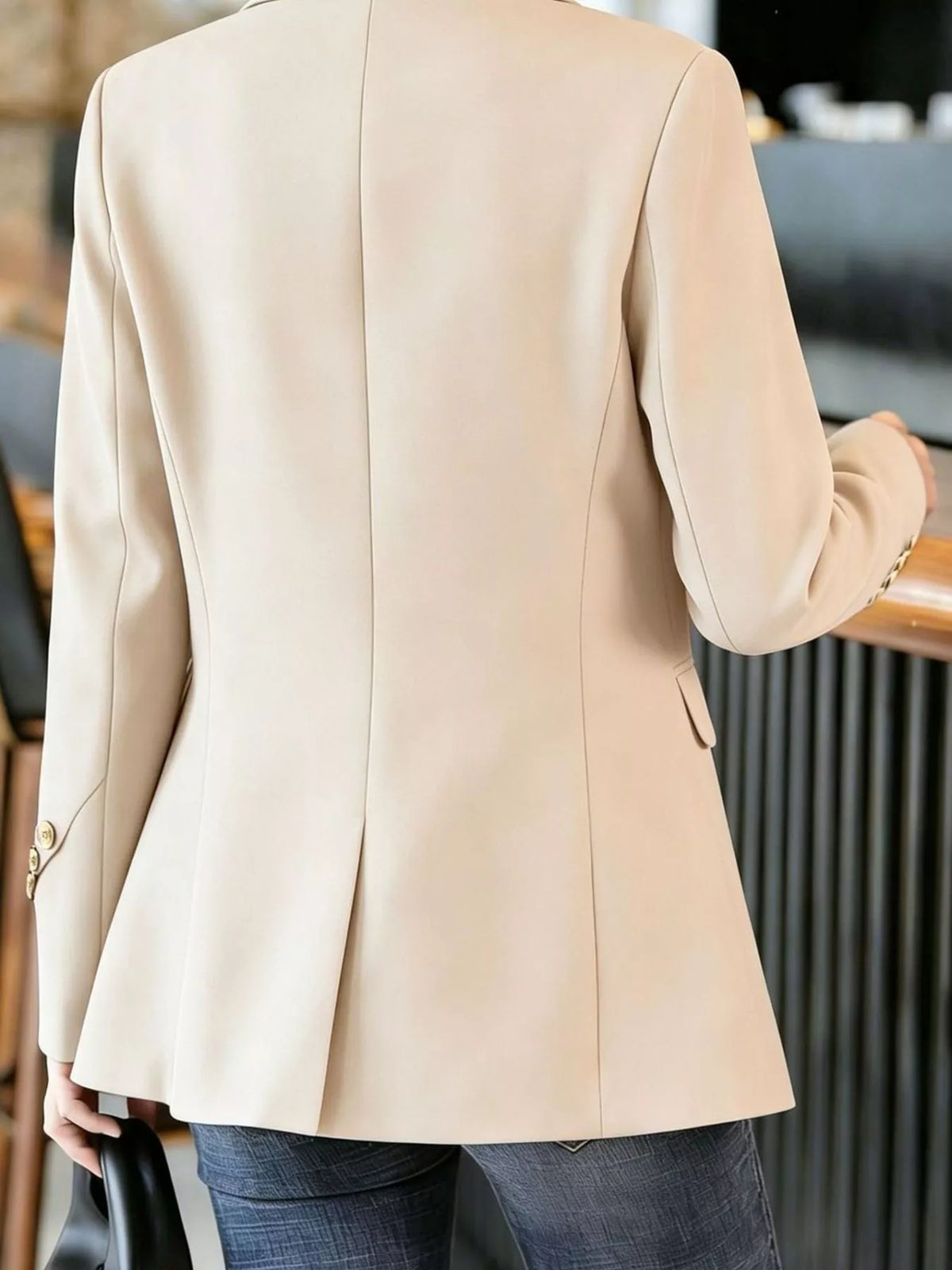 Blazer Nadège col cranté – photo produit 10