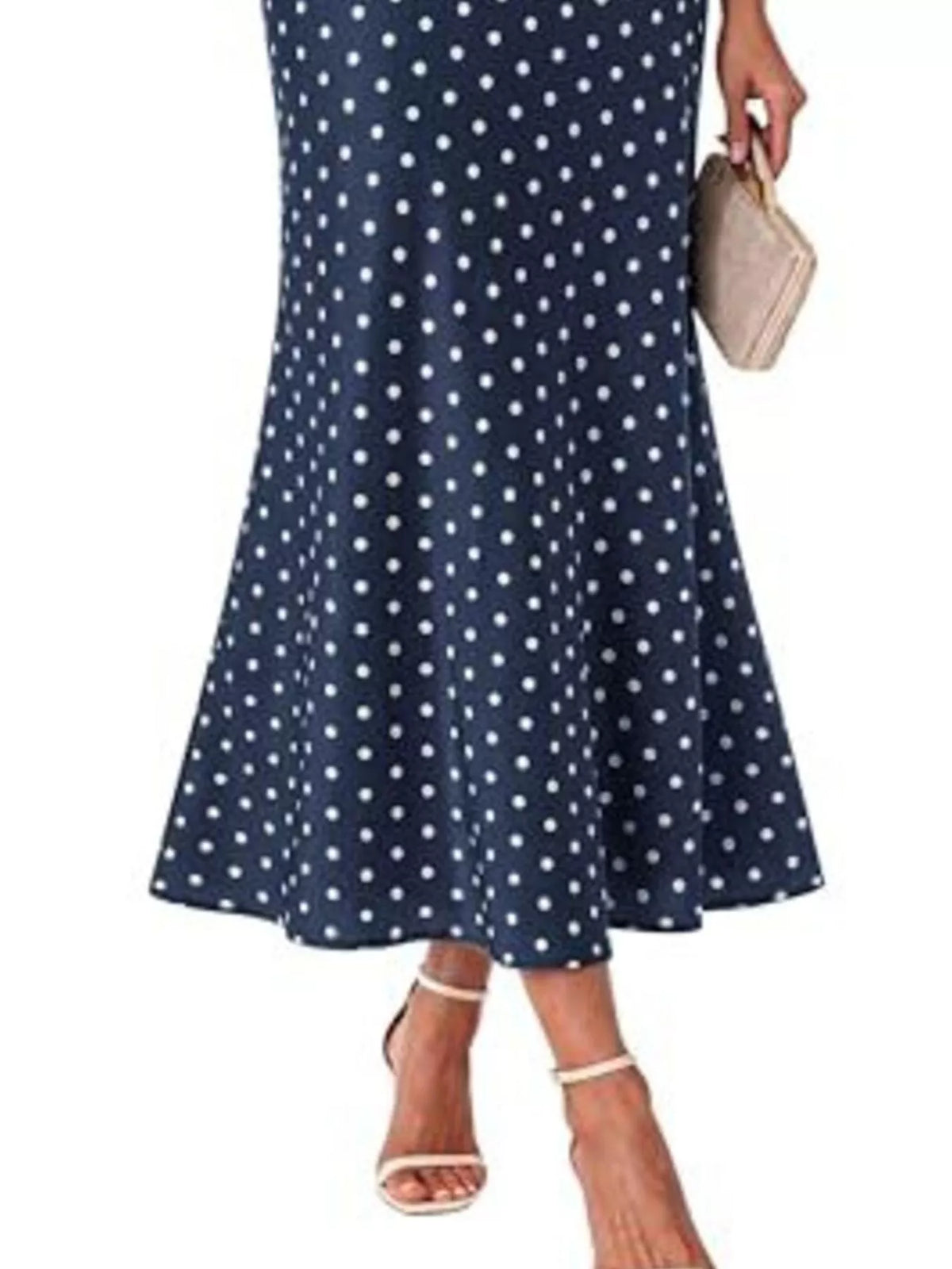 Jupe Erell – midi sirène taille haute – photo produit 8
