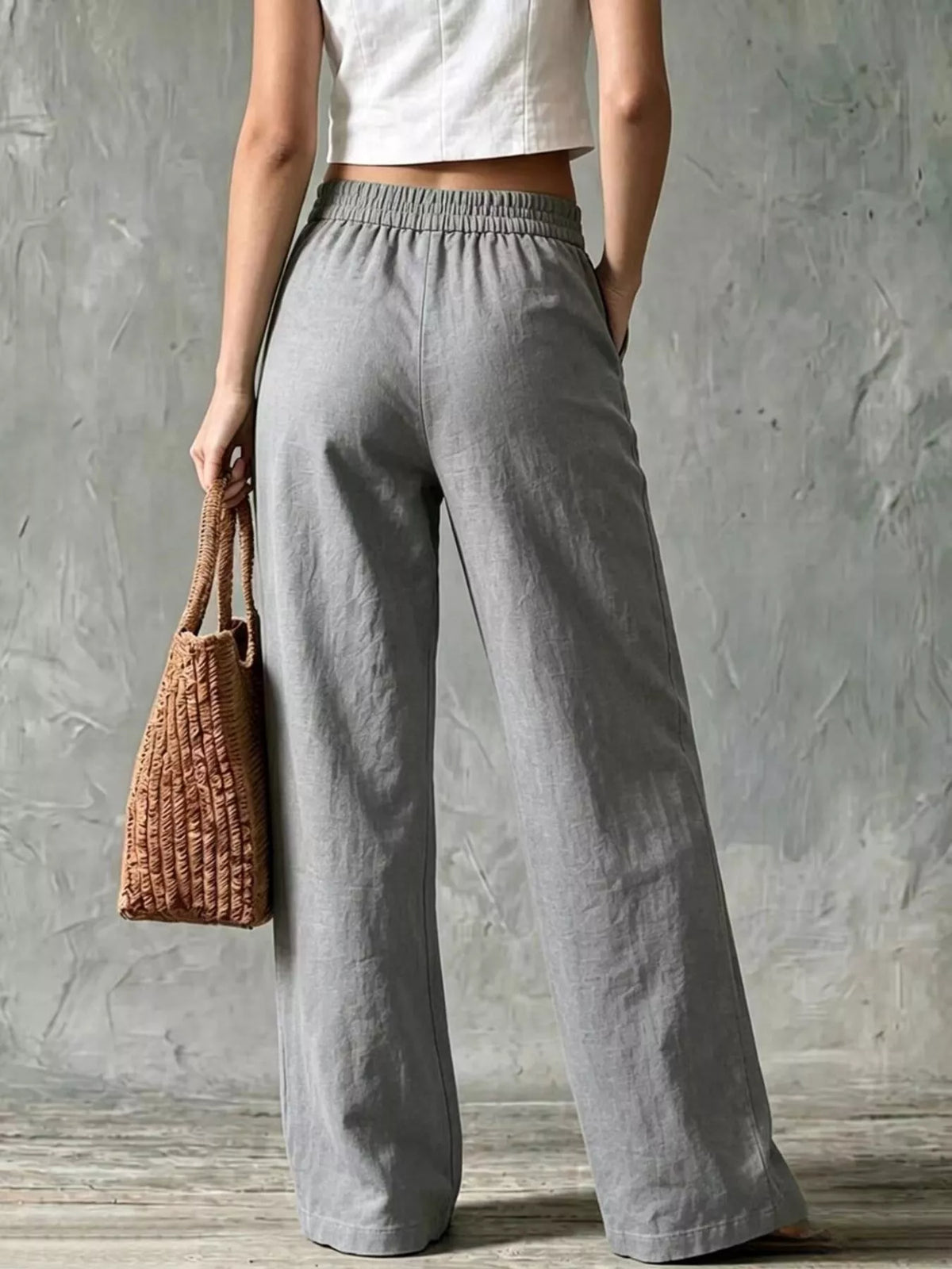 Pantalon Yara large fluide – photo produit 6