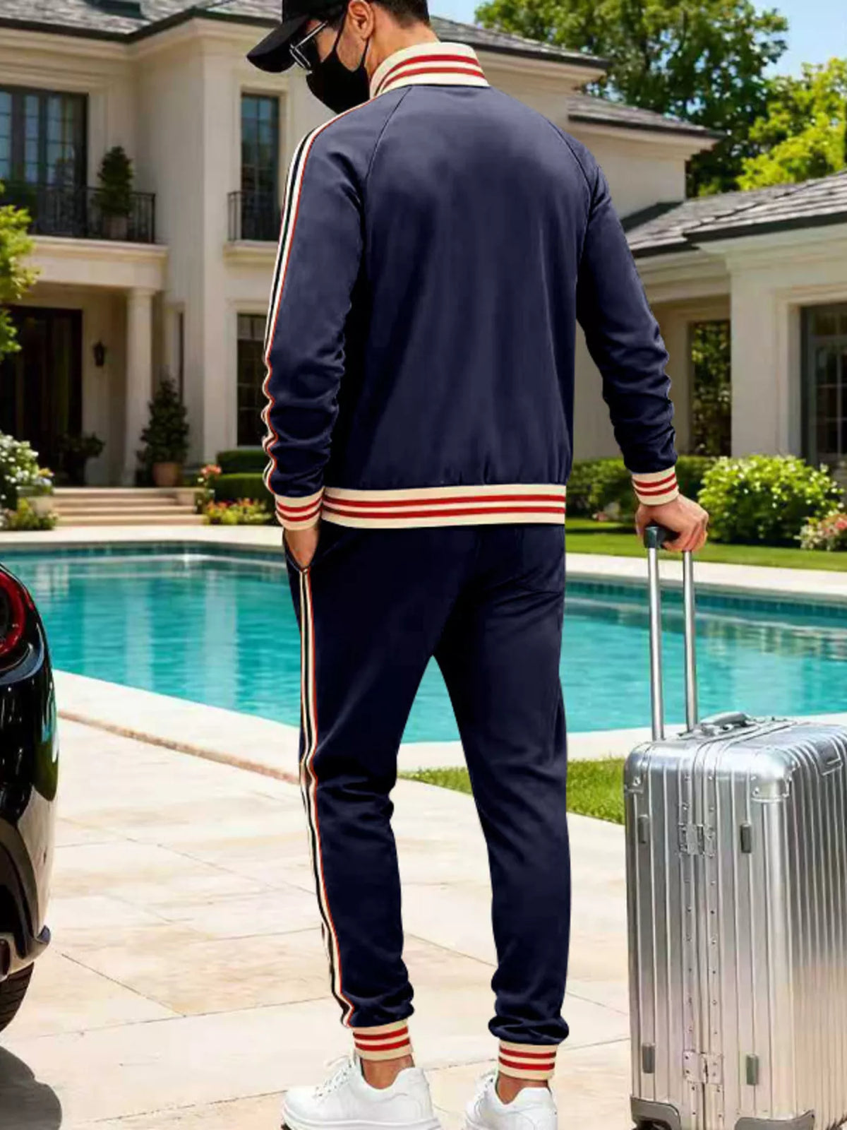 Ensemble homme Sohan veste et pantalon – photo produit 5
