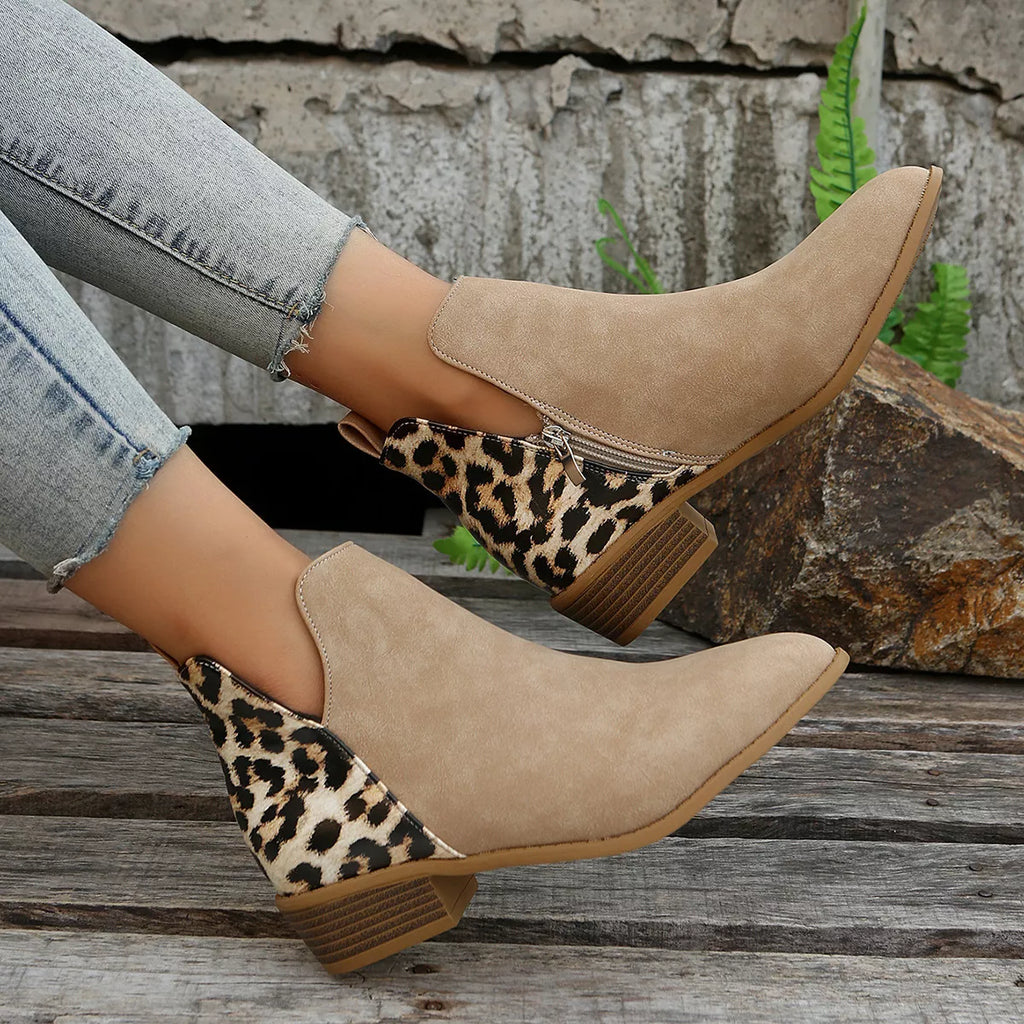 Bottines Jade léopard – photo produit 6