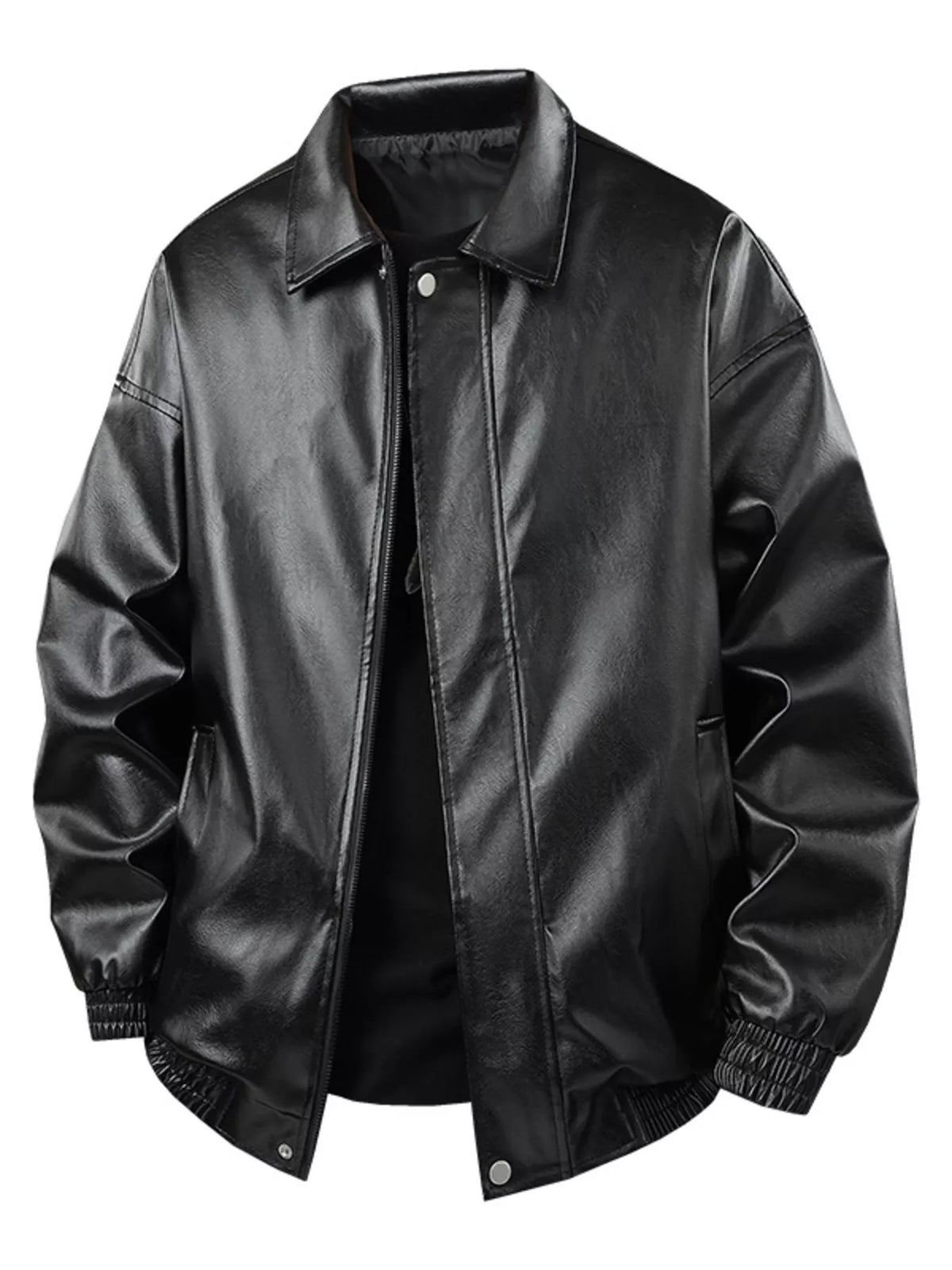 Veste Faël similicuir grande taille – photo produit 4