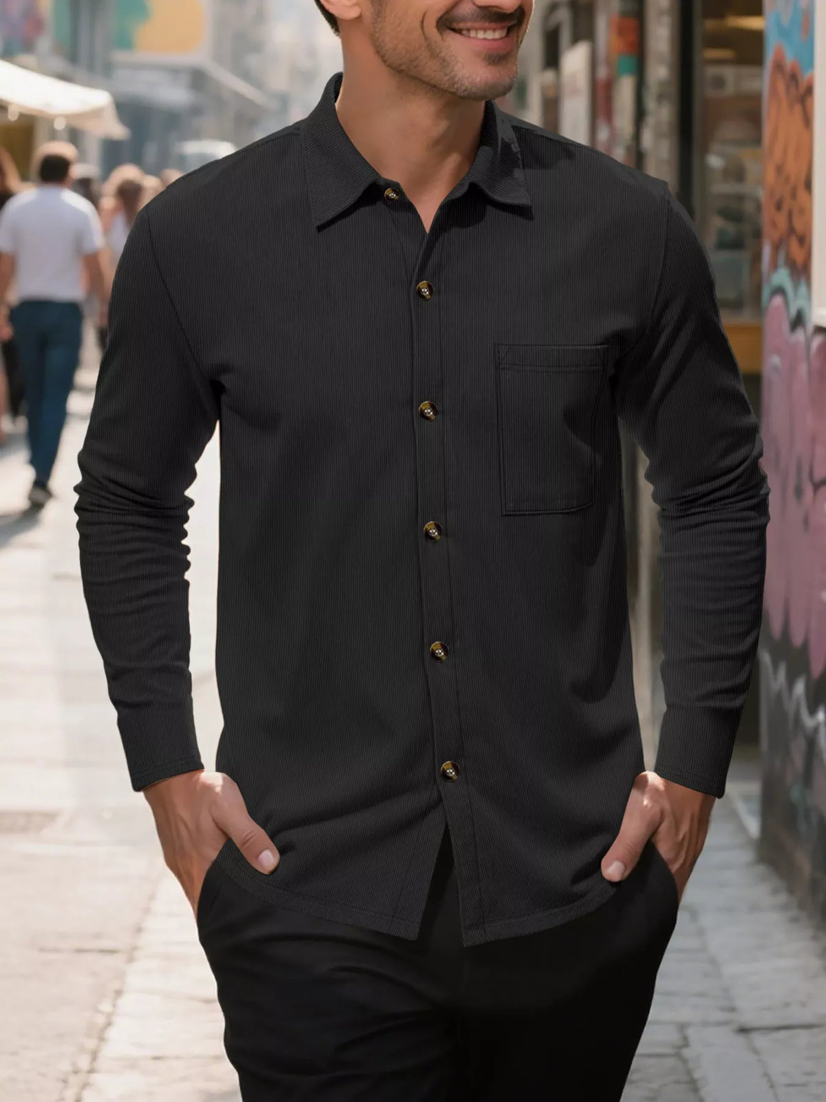 Chemise Liam grande taille – photo produit 5