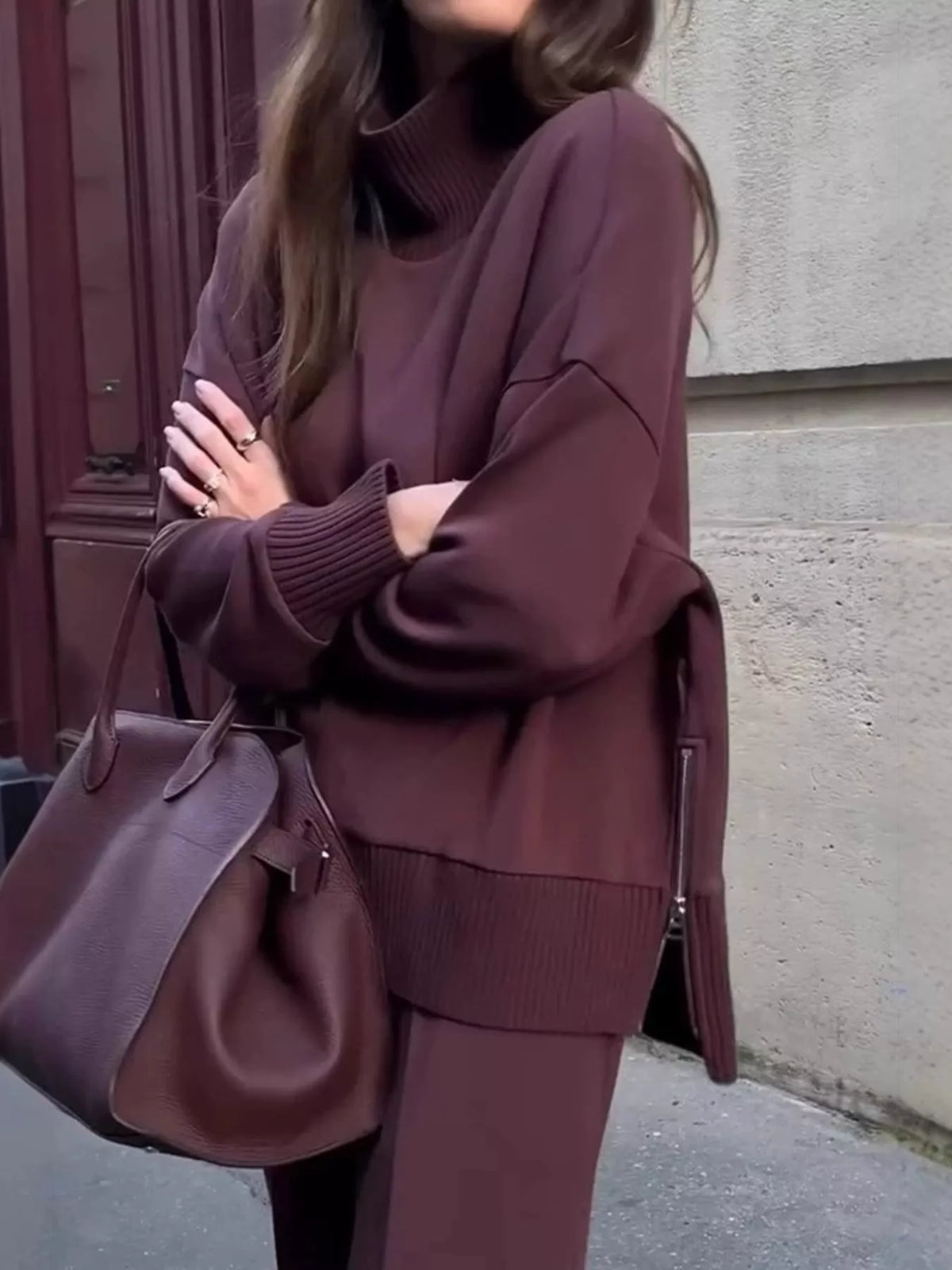 Ensemble Romy col roulé – photo produit 2