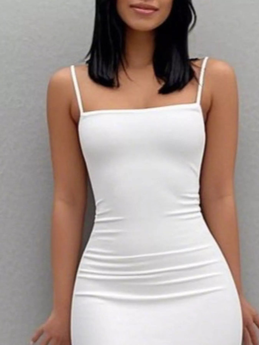 Robe – Cassandre longue unie grande taille – photo produit 7