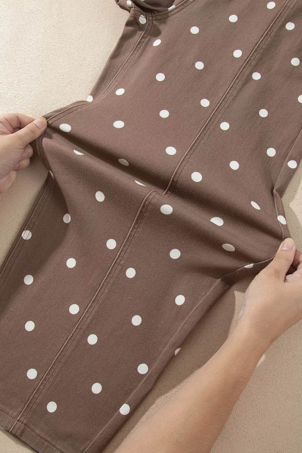 Jean – Anaëlle barrel pois coutures – photo produit 10
