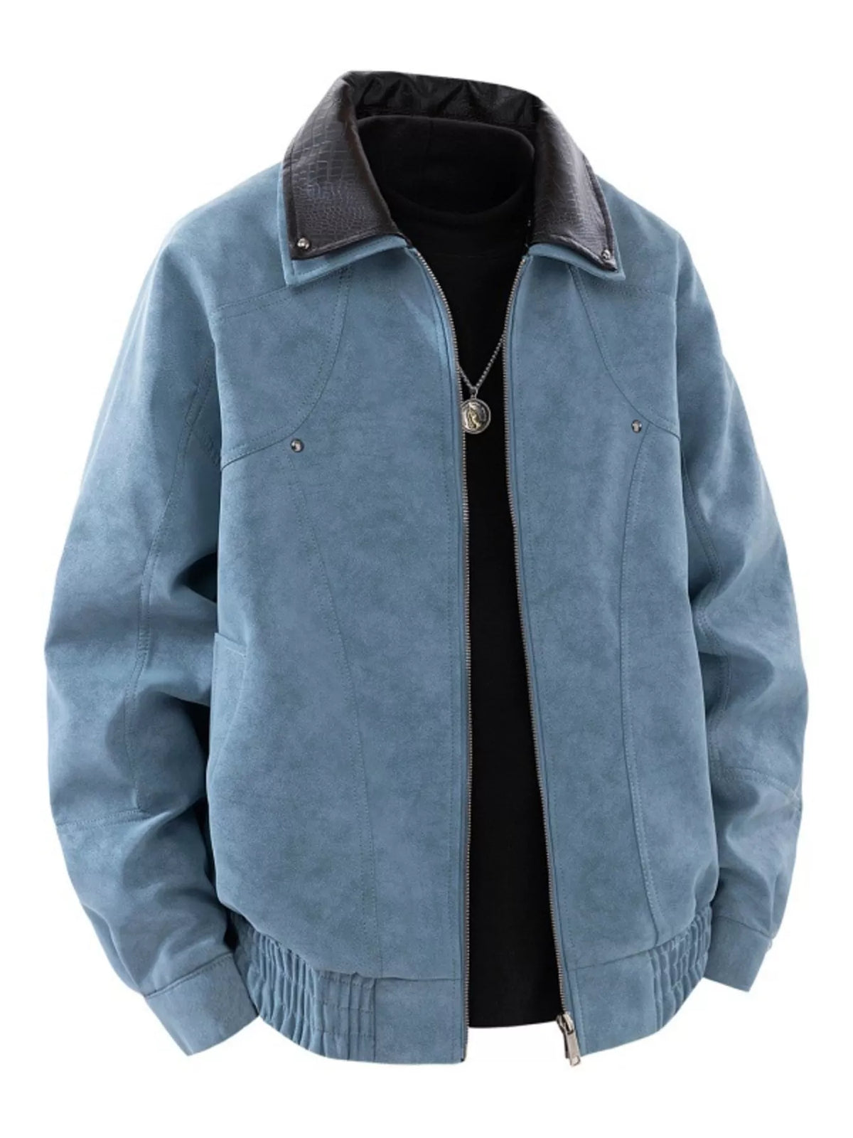 Blouson homme Amaury vintage grande taille – photo produit 5