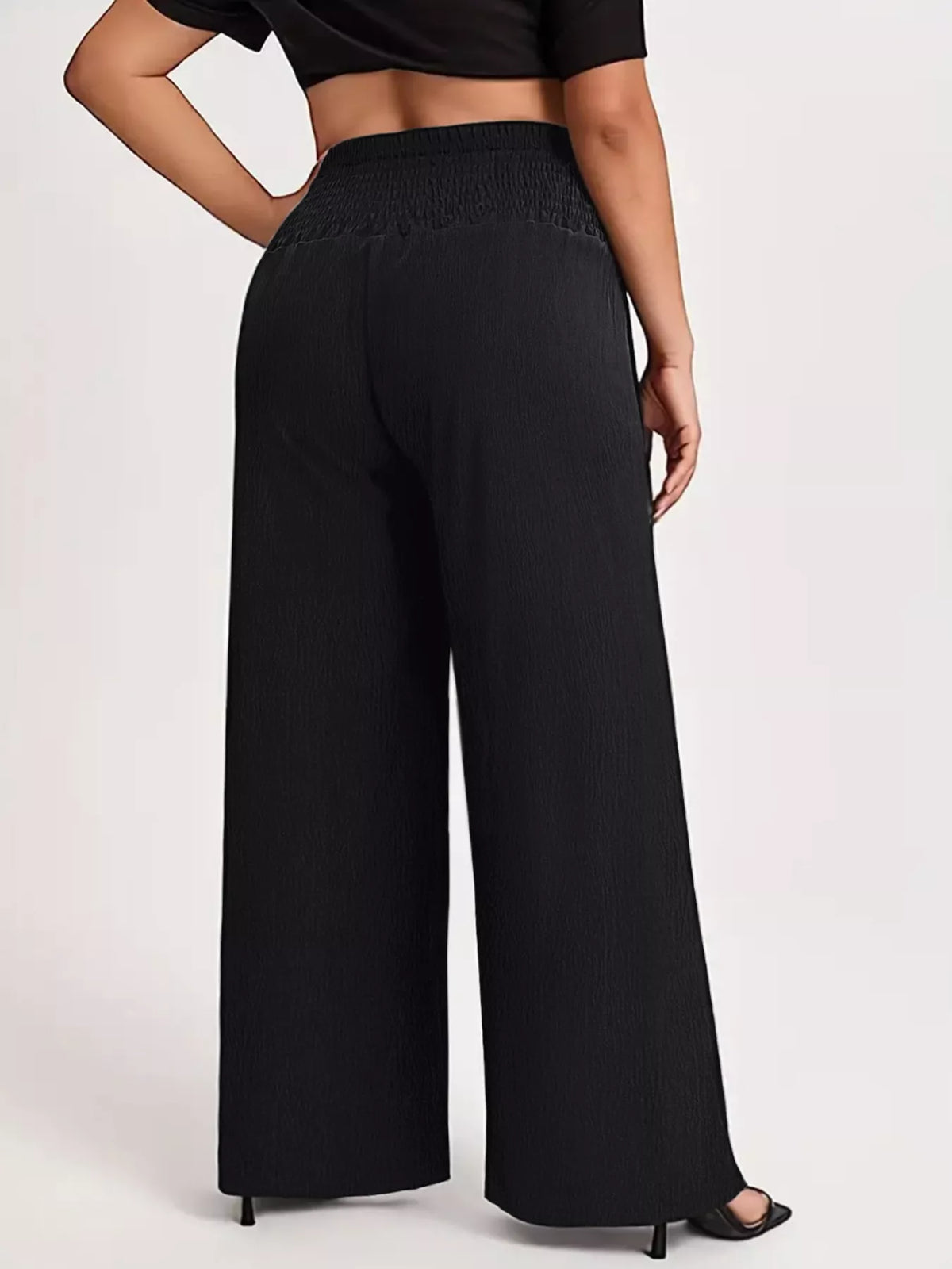 Pantalon Alya taille smockée – photo produit 2