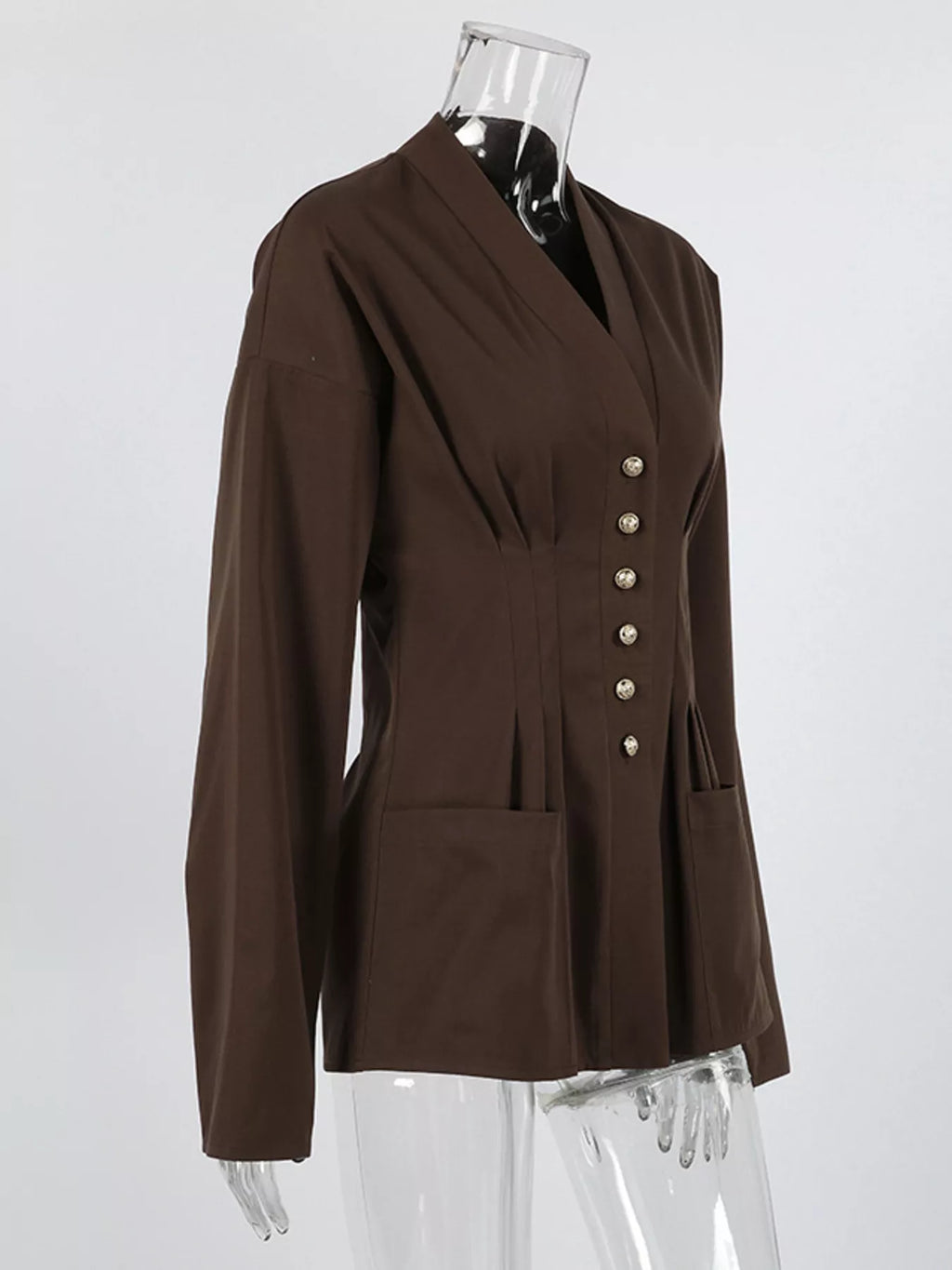 Blouse Soléane plissée – photo produit 7