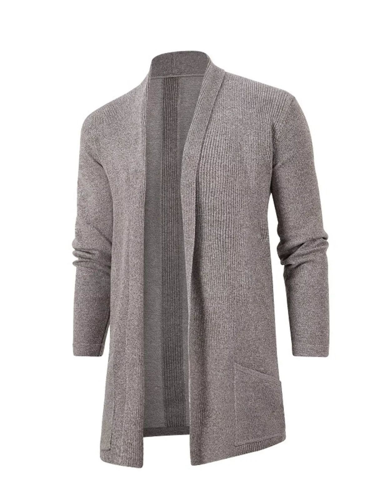 Gilet Nils – long chiné – photo produit 7