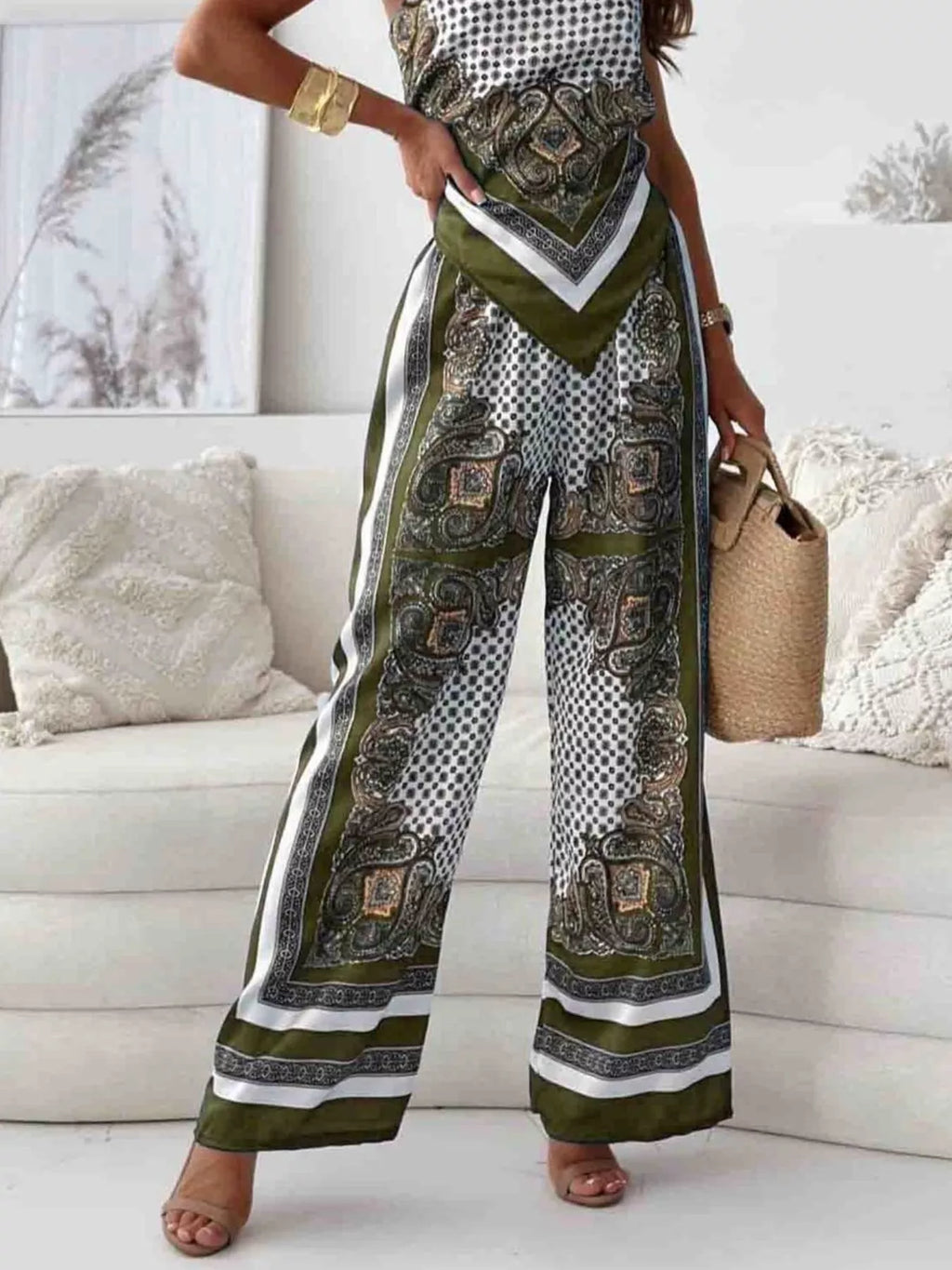 Ensemble Shamara caraco et pantalon – photo produit 9
