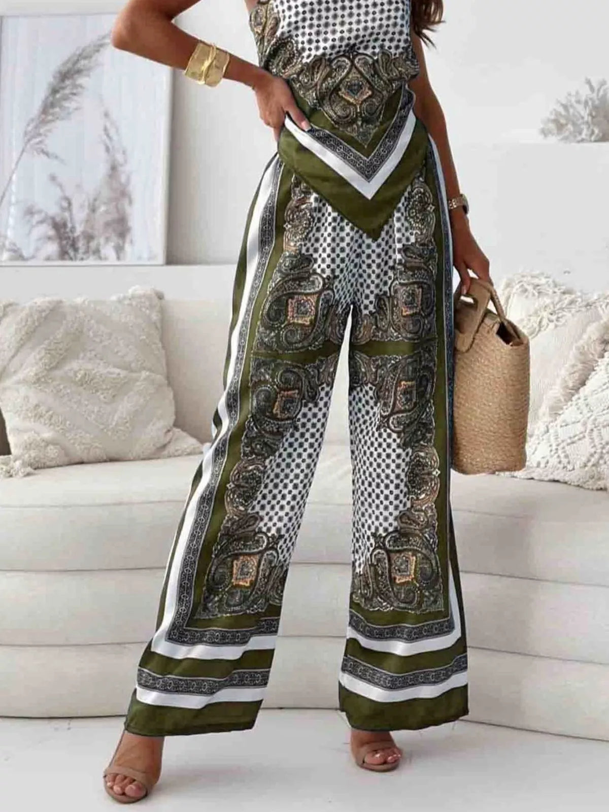 Ensemble Shamara caraco et pantalon – photo produit 9