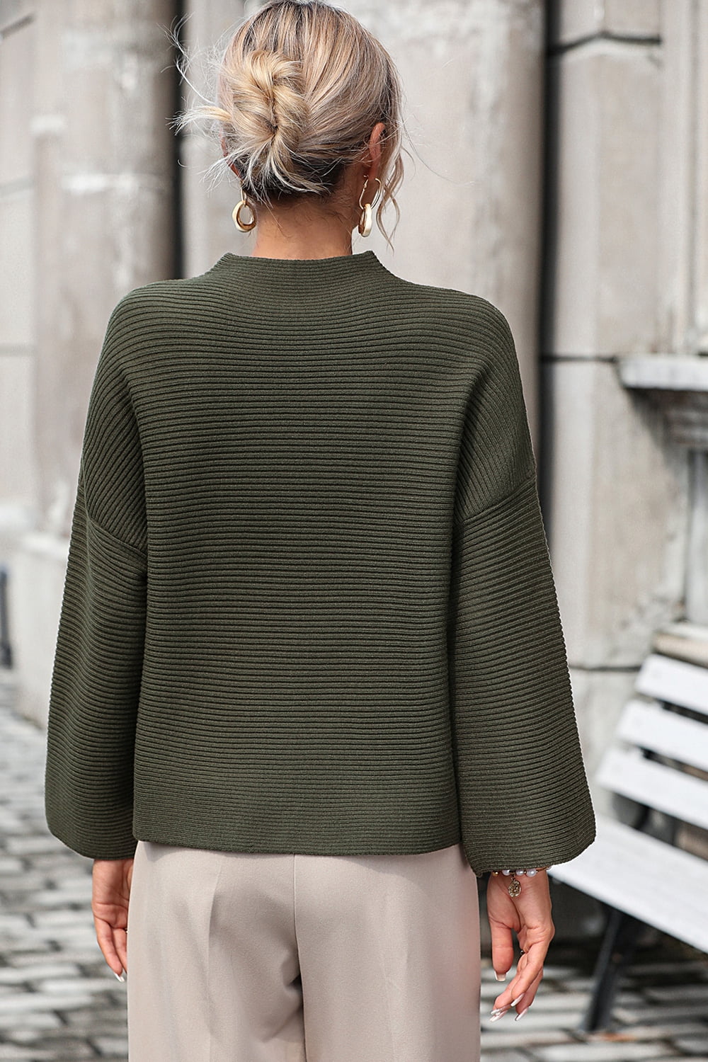 Pull Iris col montant – photo produit 6