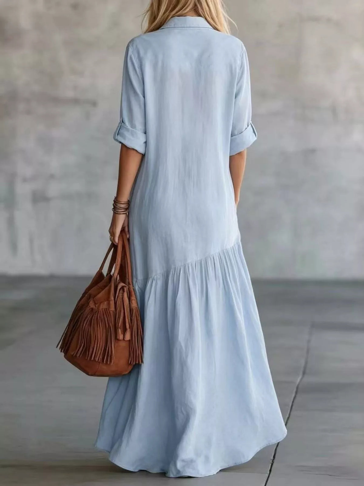 Robe longue Eva grande taille – photo produit 2