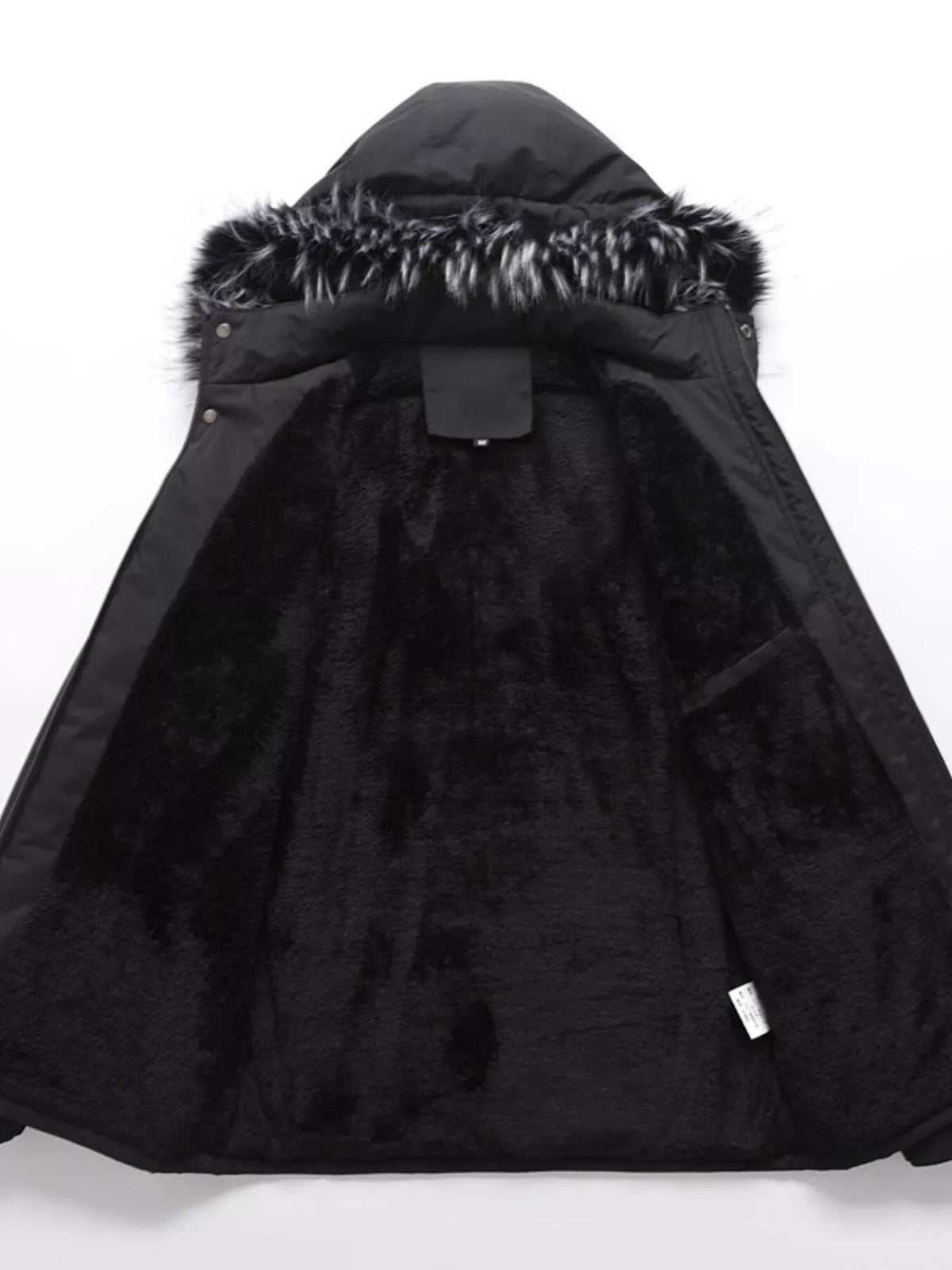 Parka Naël – capuche fourrée – photo produit 4