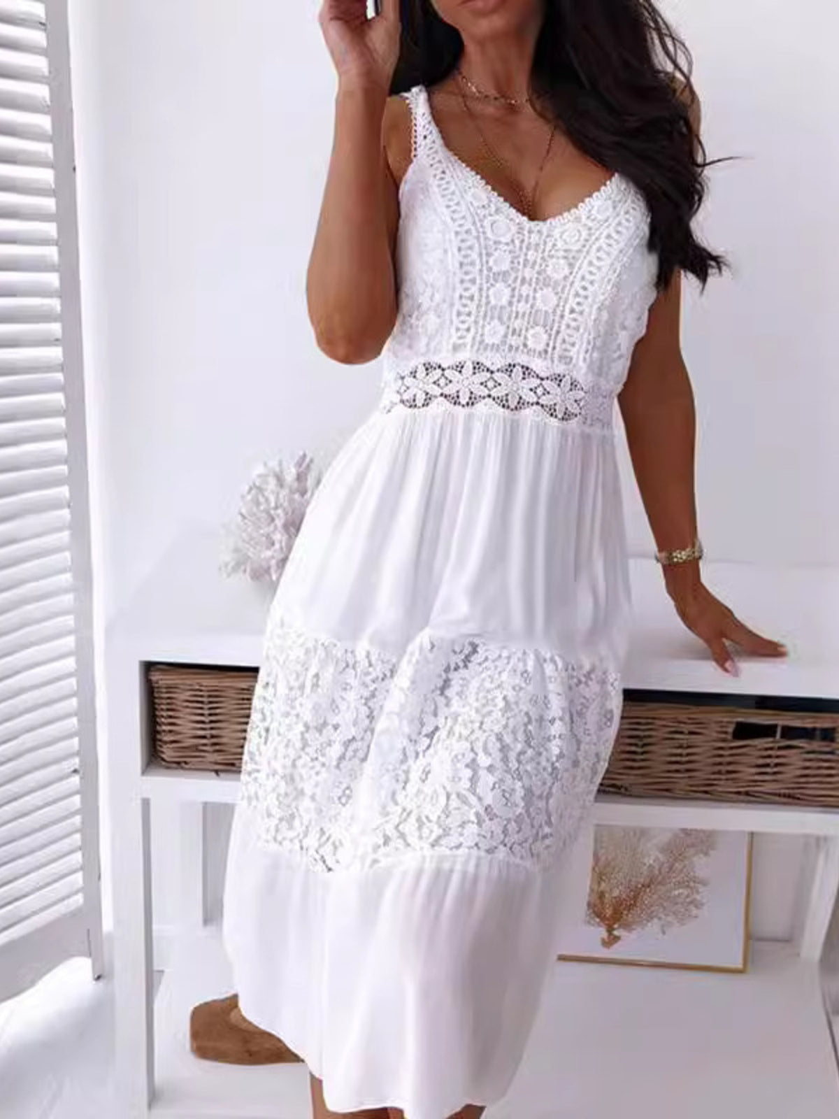 Robe Alizée à bretelles – photo produit 2