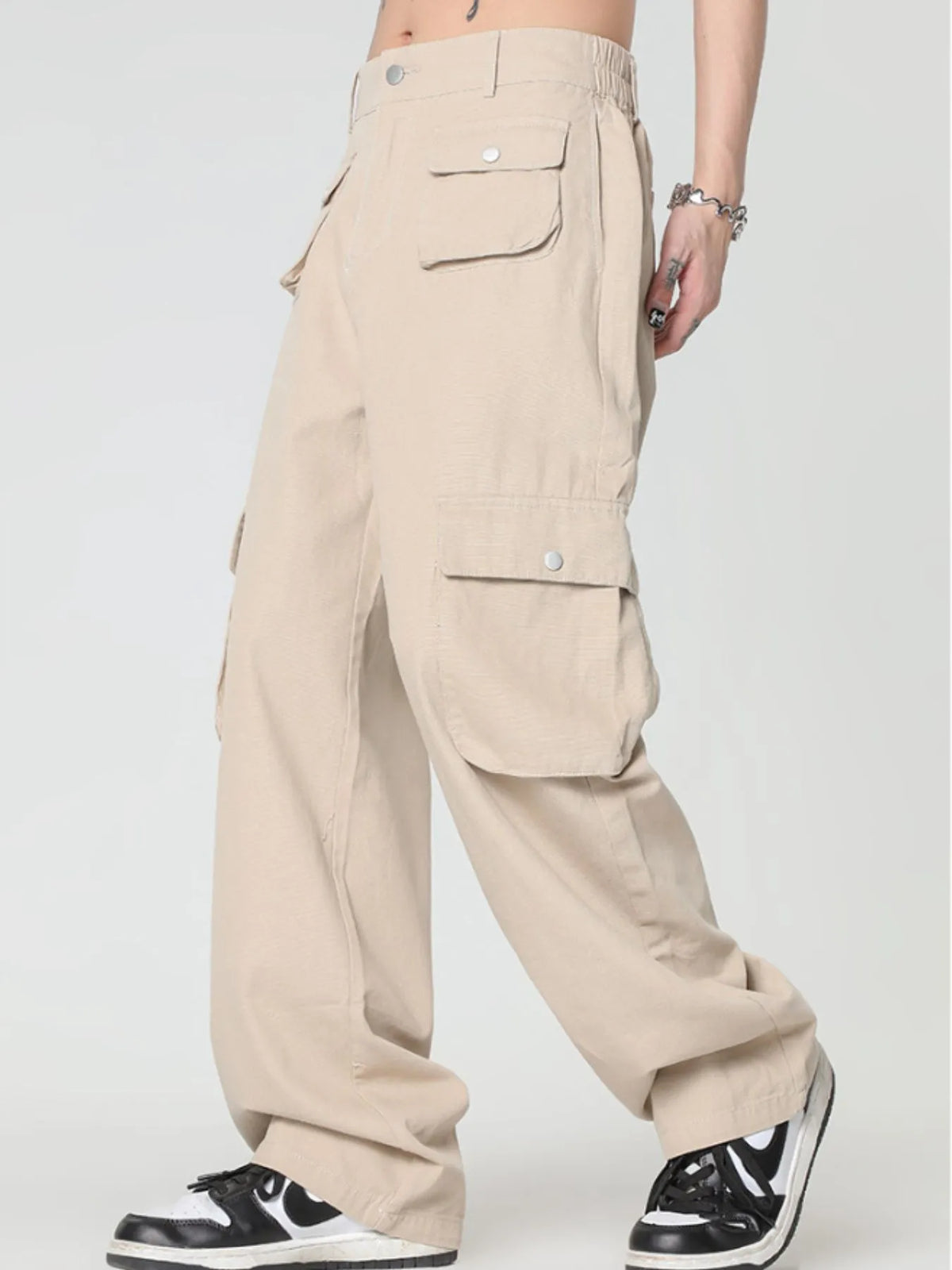 Pantalon Milo – cargo large à poches latérales – photo produit 2