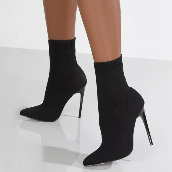 Bottines Théodora stiletto