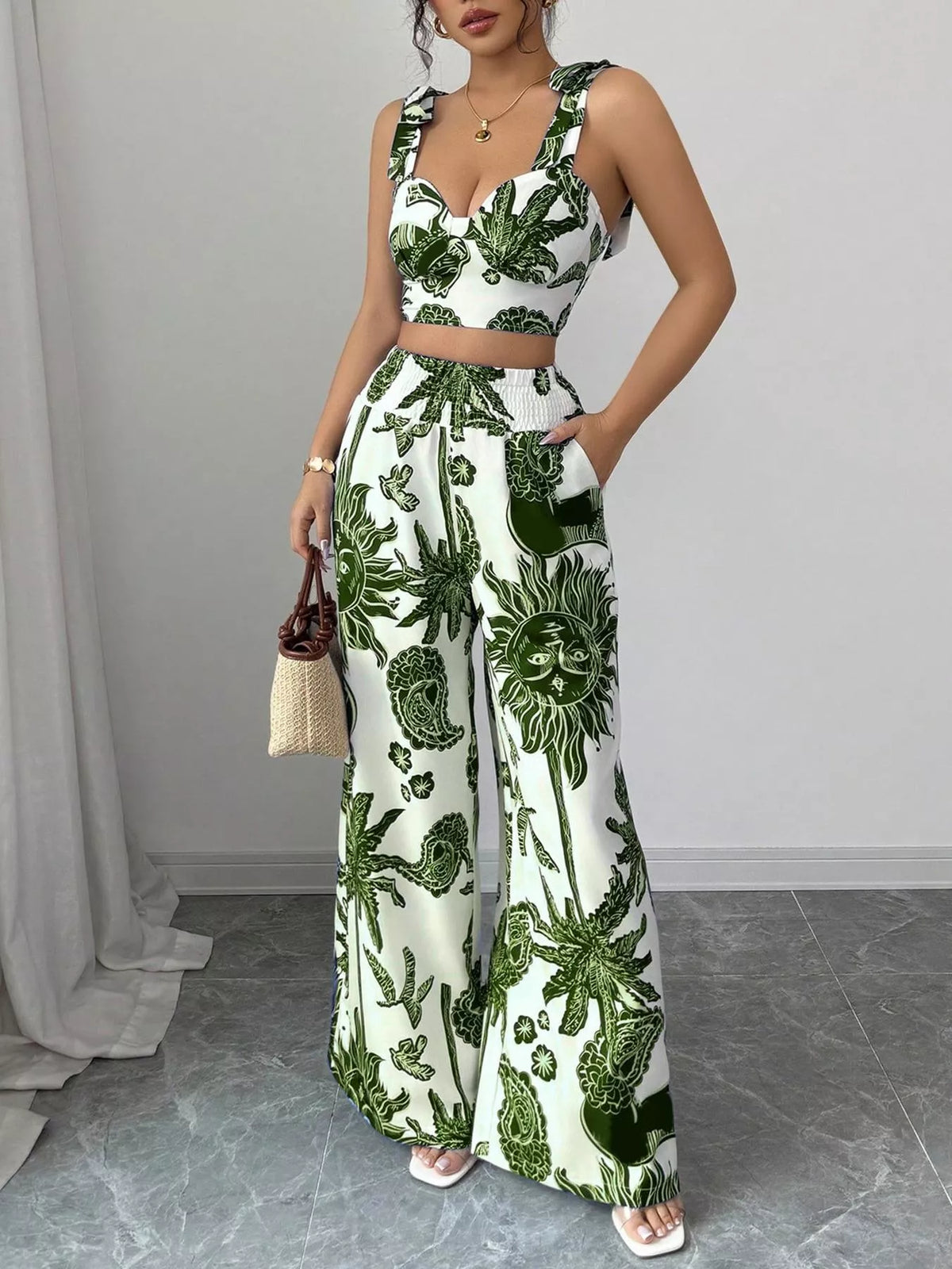 Ensemble Flora top et pantalon – photo produit 6