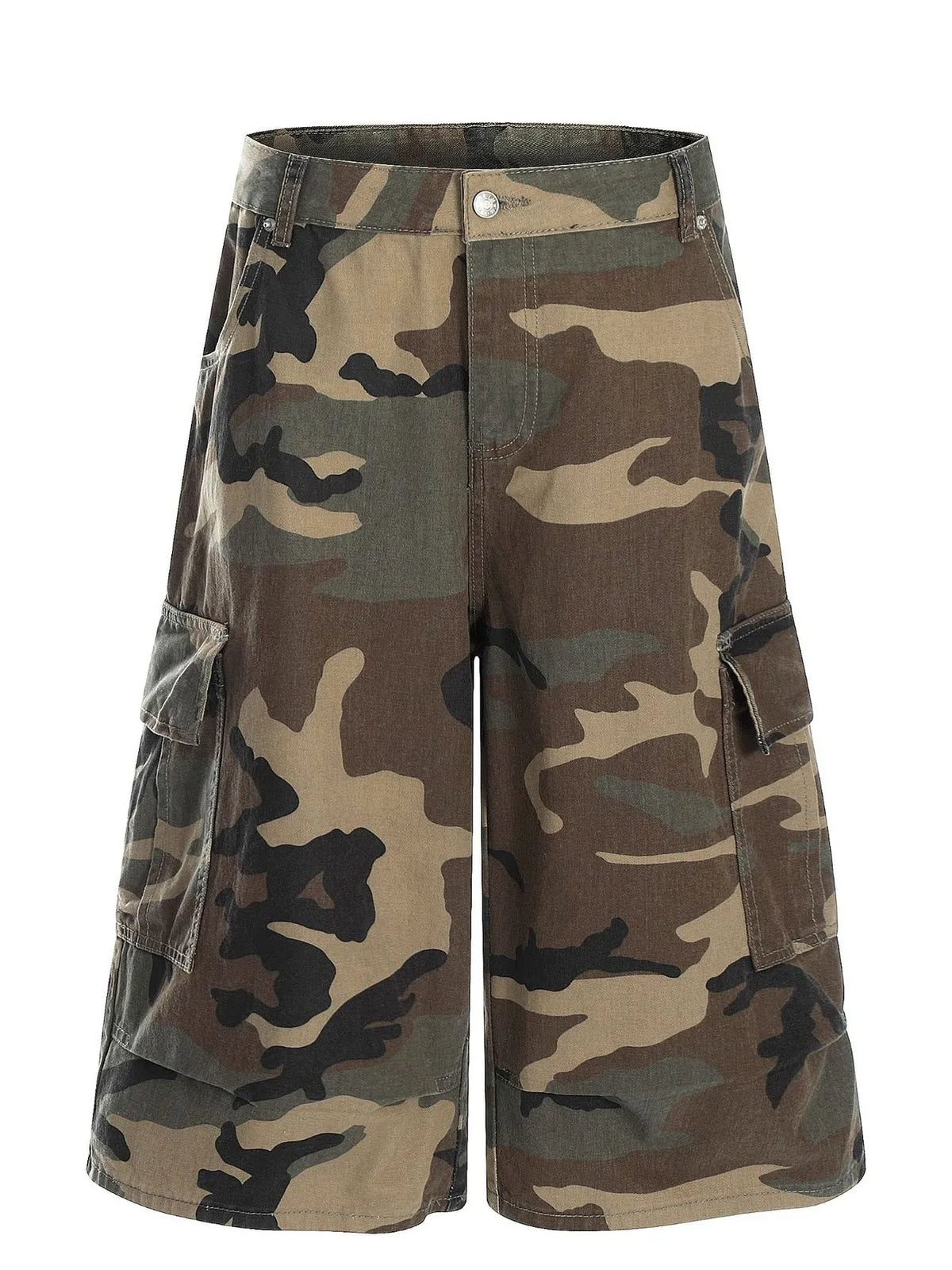 Short Tilio – cargo camouflage oversize – photo produit 1