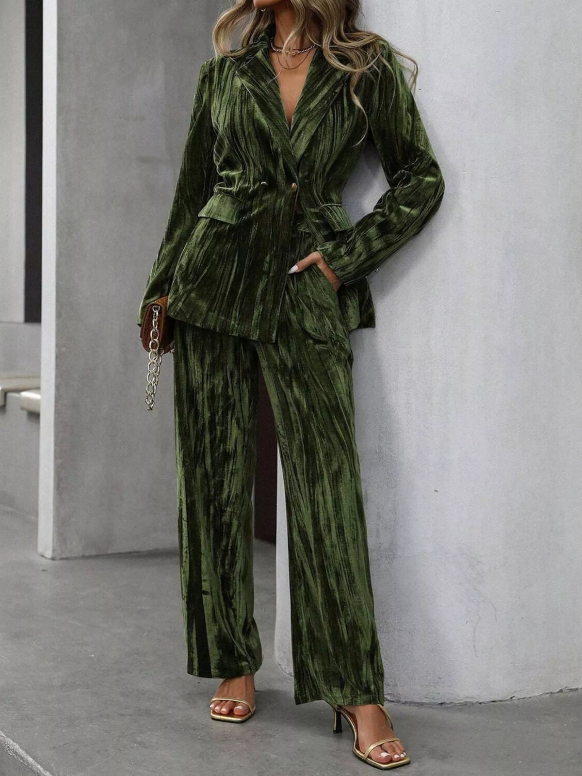 Ensemble Clara blazer et pantalon – photo produit 3