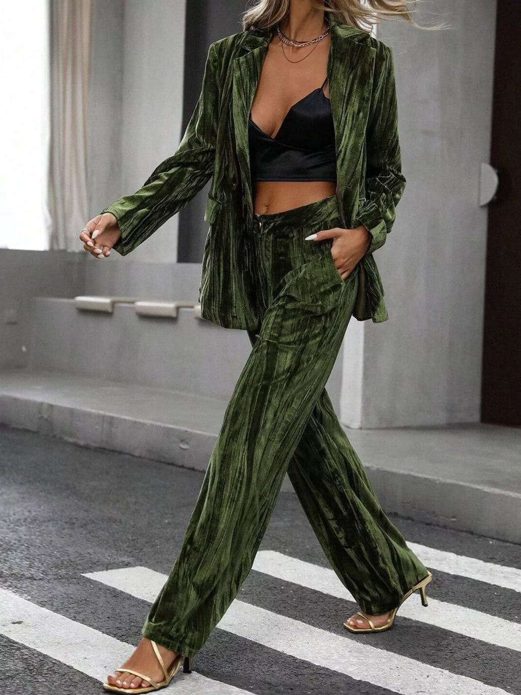 Ensemble Clara blazer et pantalon – photo produit 4
