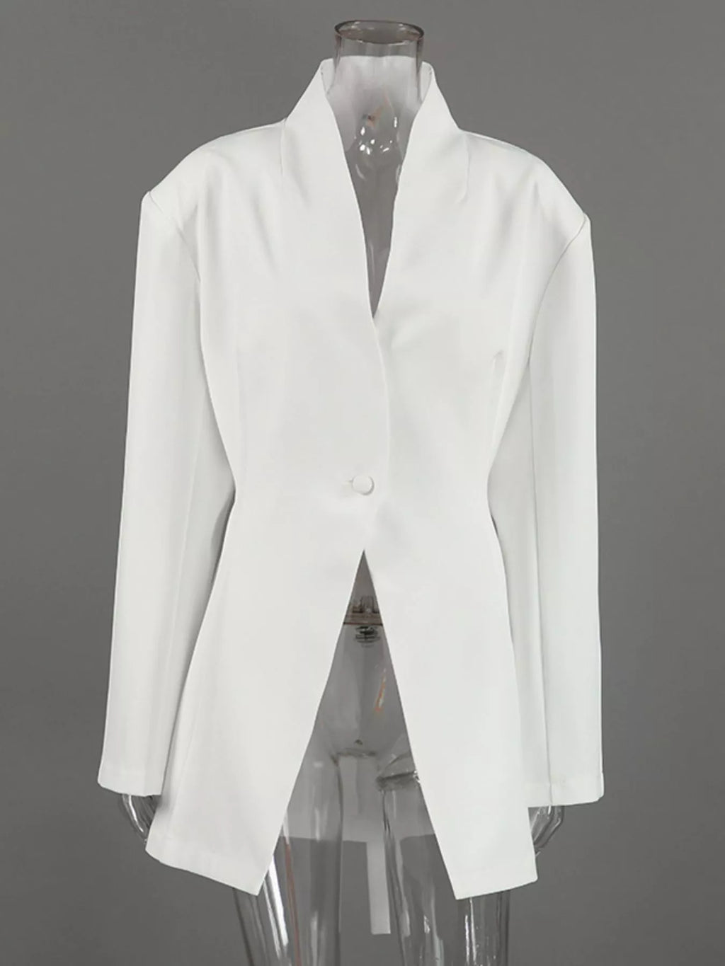Blazer Adélise – un bouton manches longues – photo produit 5