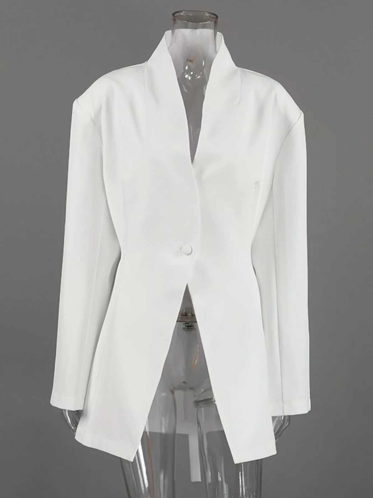 Blazer Adélise – un bouton manches longues – photo produit 5