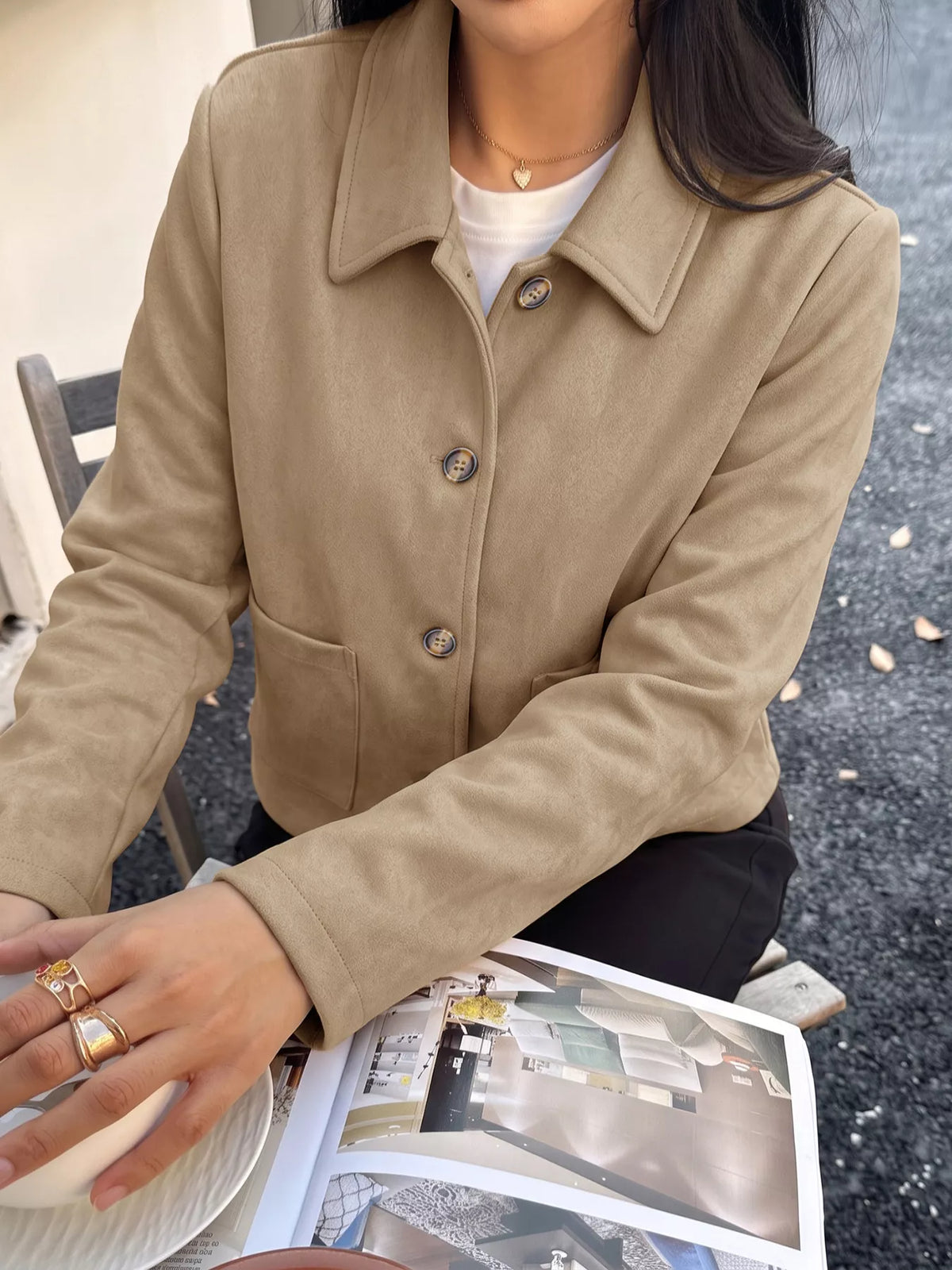 Veste Maya boutonnée – photo produit 3