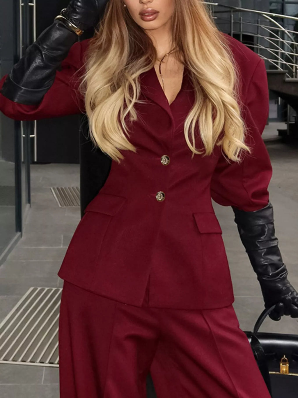 Ensemble Olivia blazer et pantalon – photo produit 5