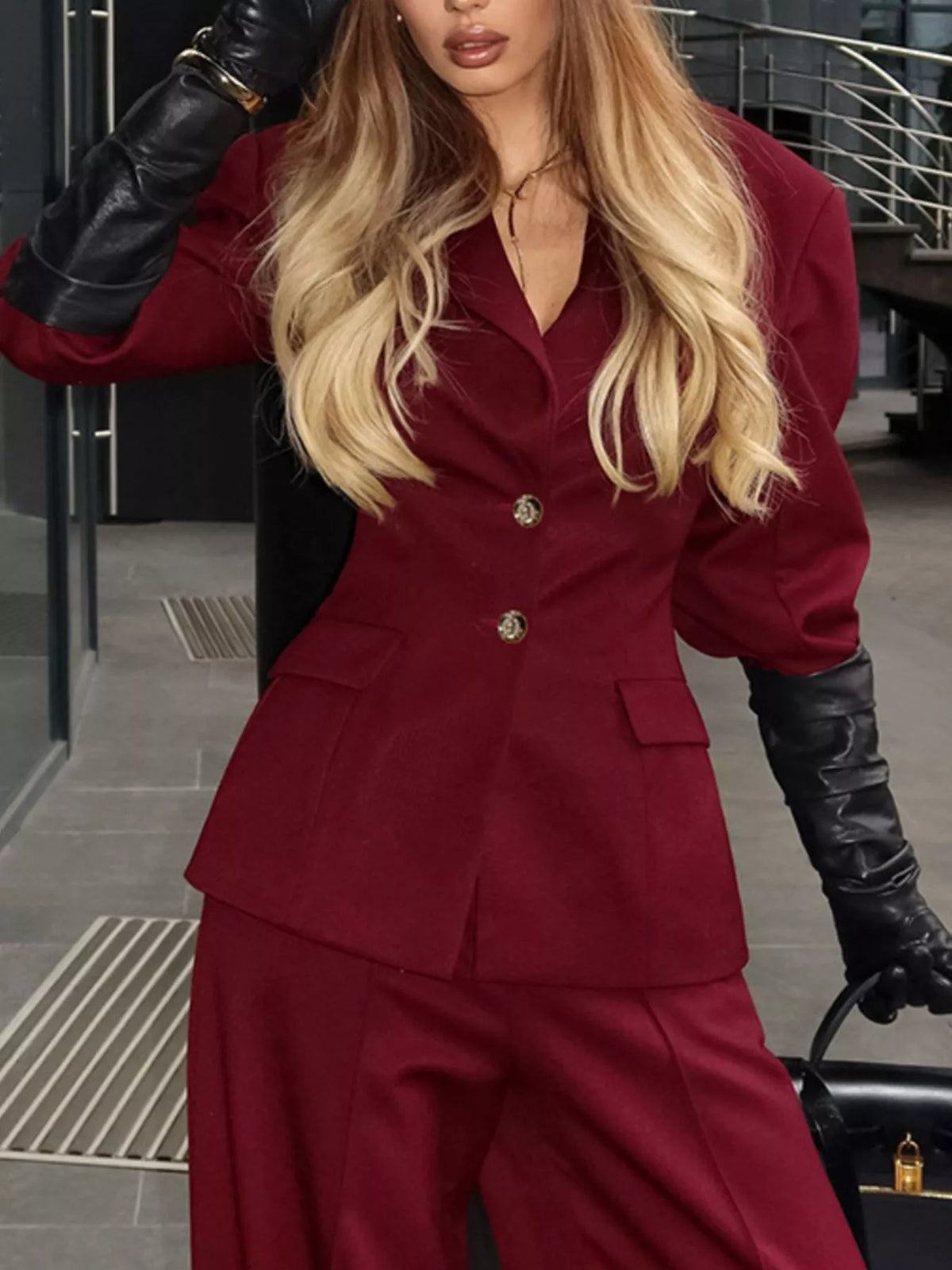Ensemble Olivia blazer et pantalon – photo produit 5