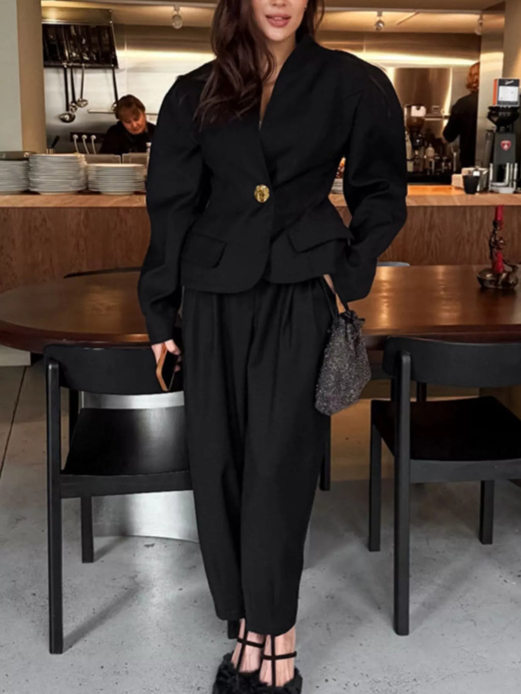Ensemble Nora blazer et pantalon – photo produit 4
