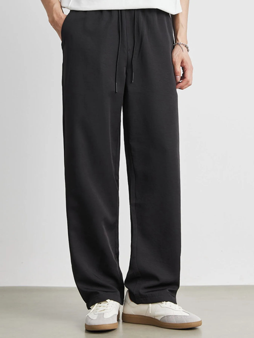 Pantalon Zian – large à cordon décontracté – photo produit 3