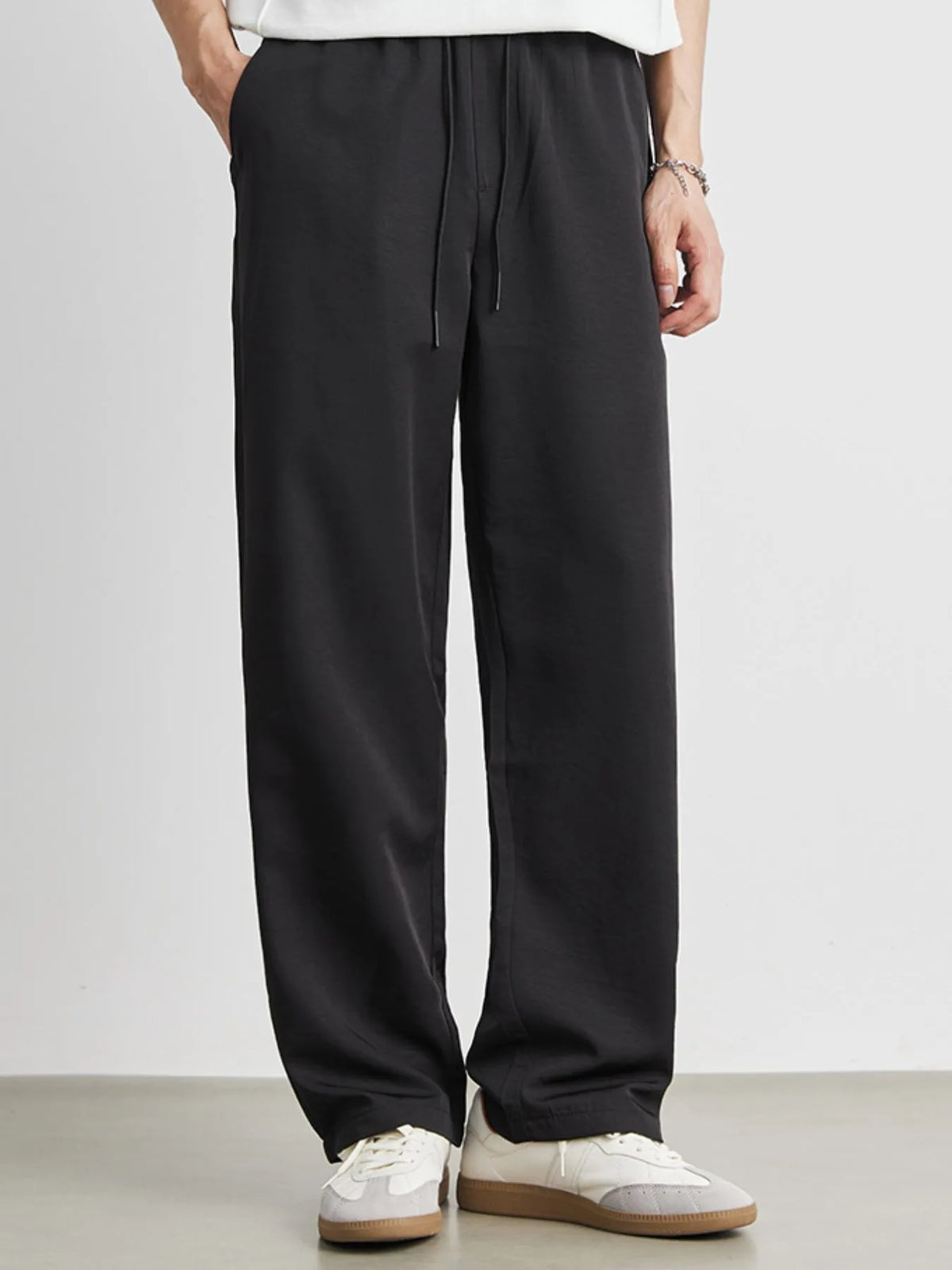 Pantalon Zian – large à cordon décontracté – photo produit 3