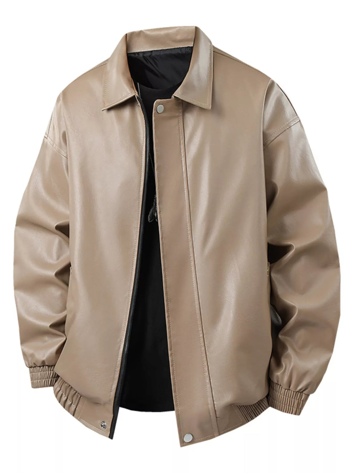Veste Faël similicuir grande taille – photo produit 3