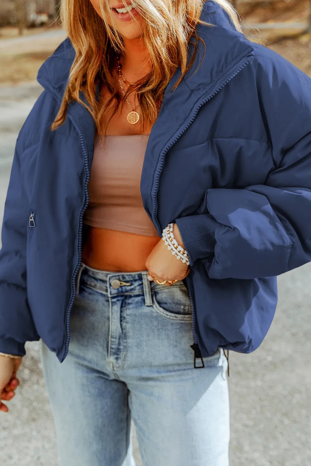 Manteau Mélissa zippé – photo produit 9