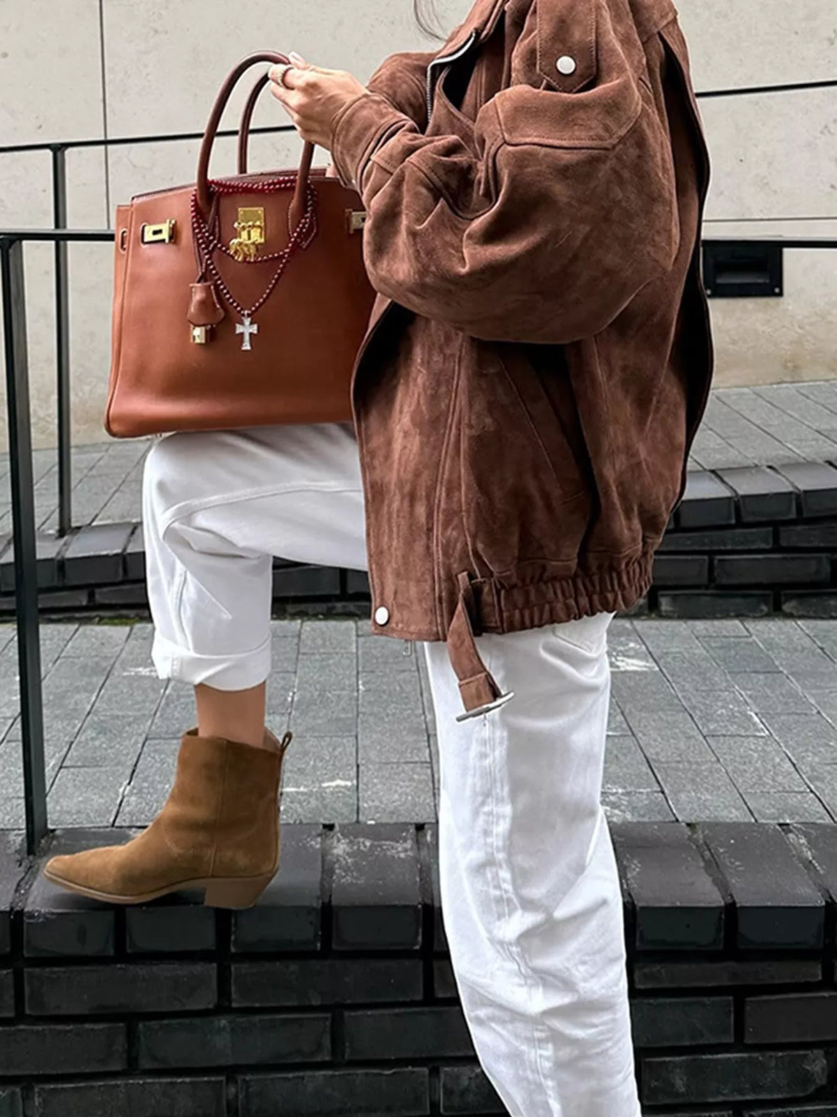 Veste Renée moto zippée – photo produit 8