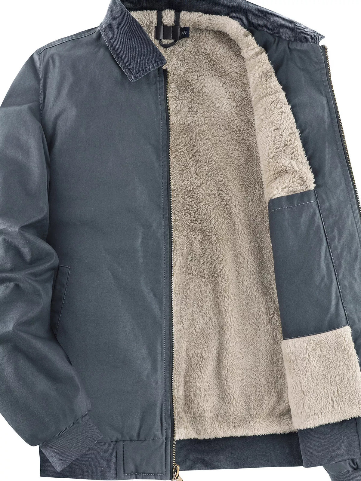 Blouson Elric – zippé doublé sherpa – photo produit 10