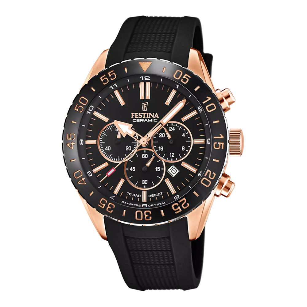 Montre Festina Ceramic F20516/2 – chronographe – photo produit 1