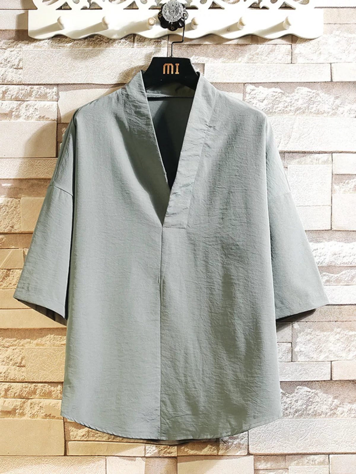 Chemise Théodore kimono grande taille – photo produit 1