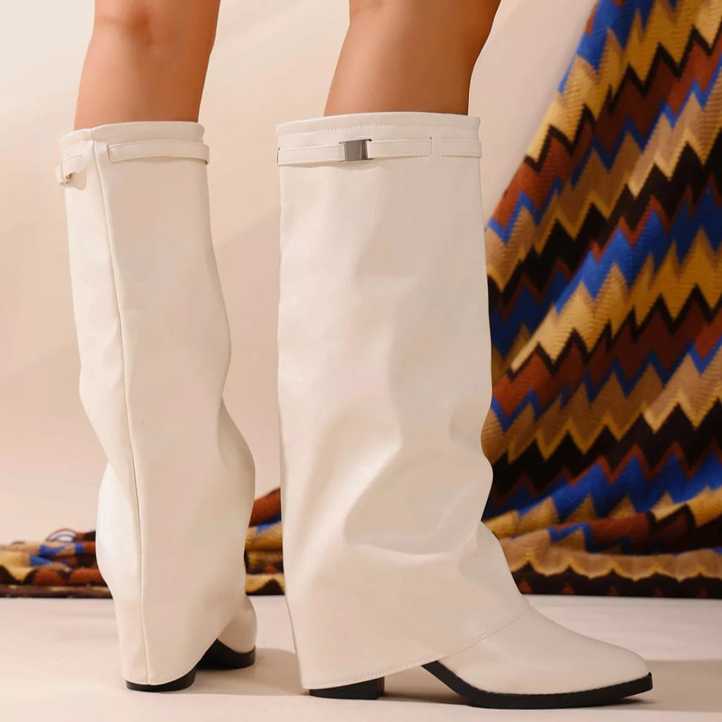 Bottines Ana à talon carré – photo produit 7