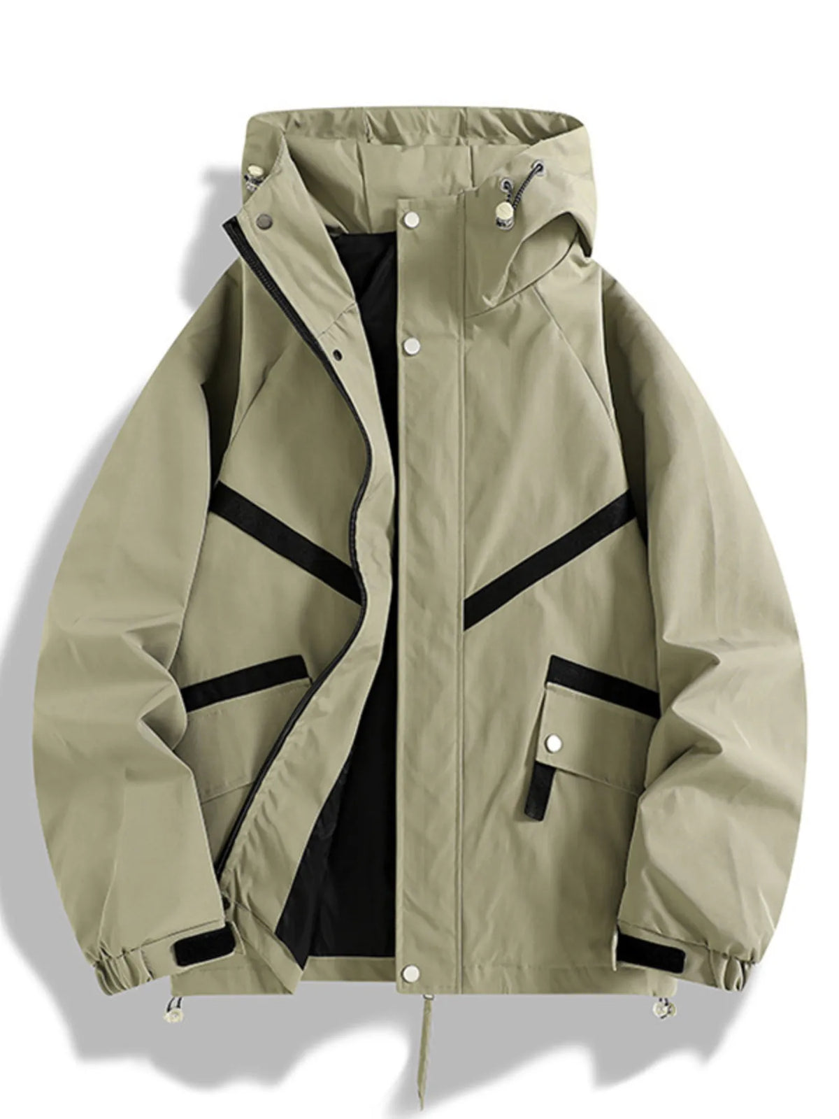 Veste homme Côme à capuche grande taille – photo produit 1