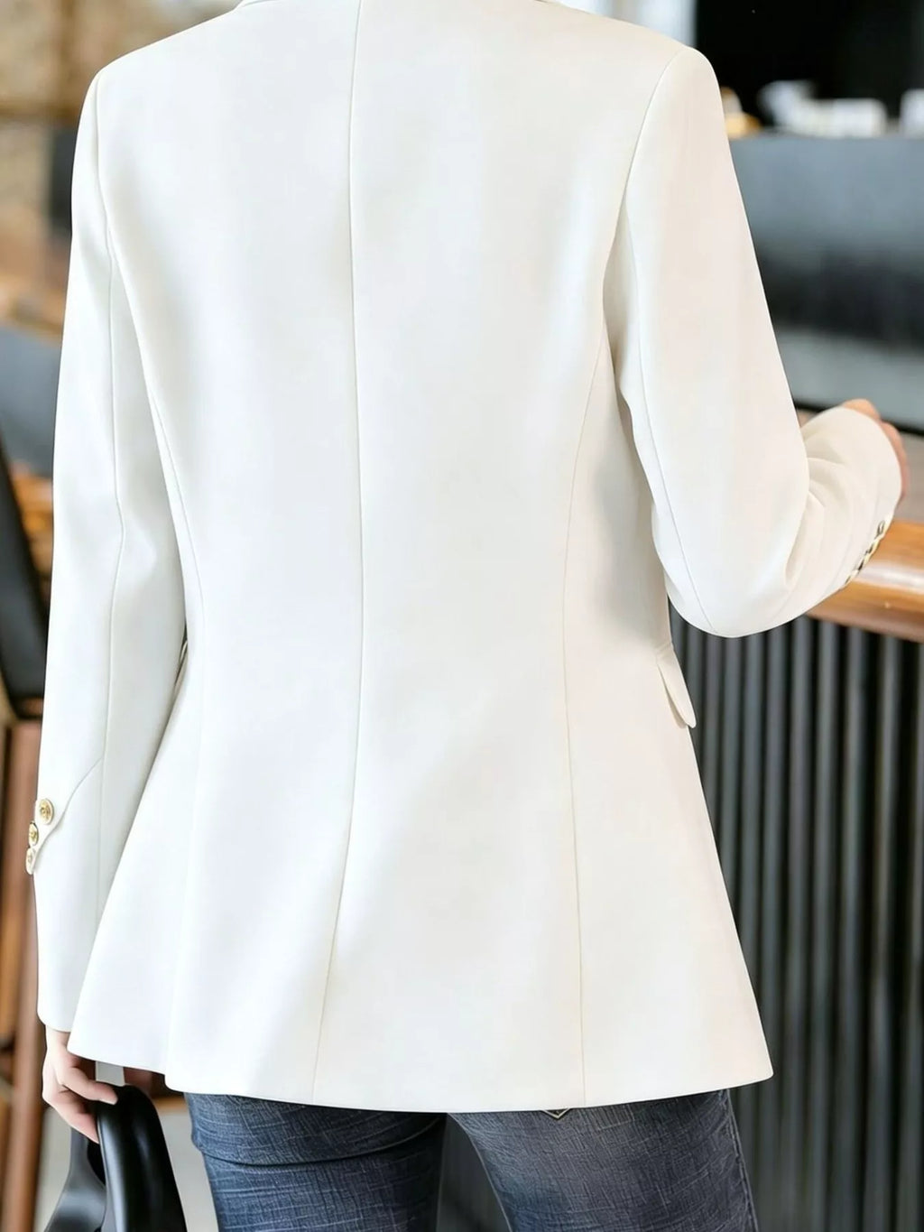 Blazer Nadège col cranté – photo produit 5