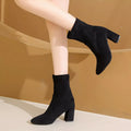 Bottines Tess à talon carré – photo produit 1
