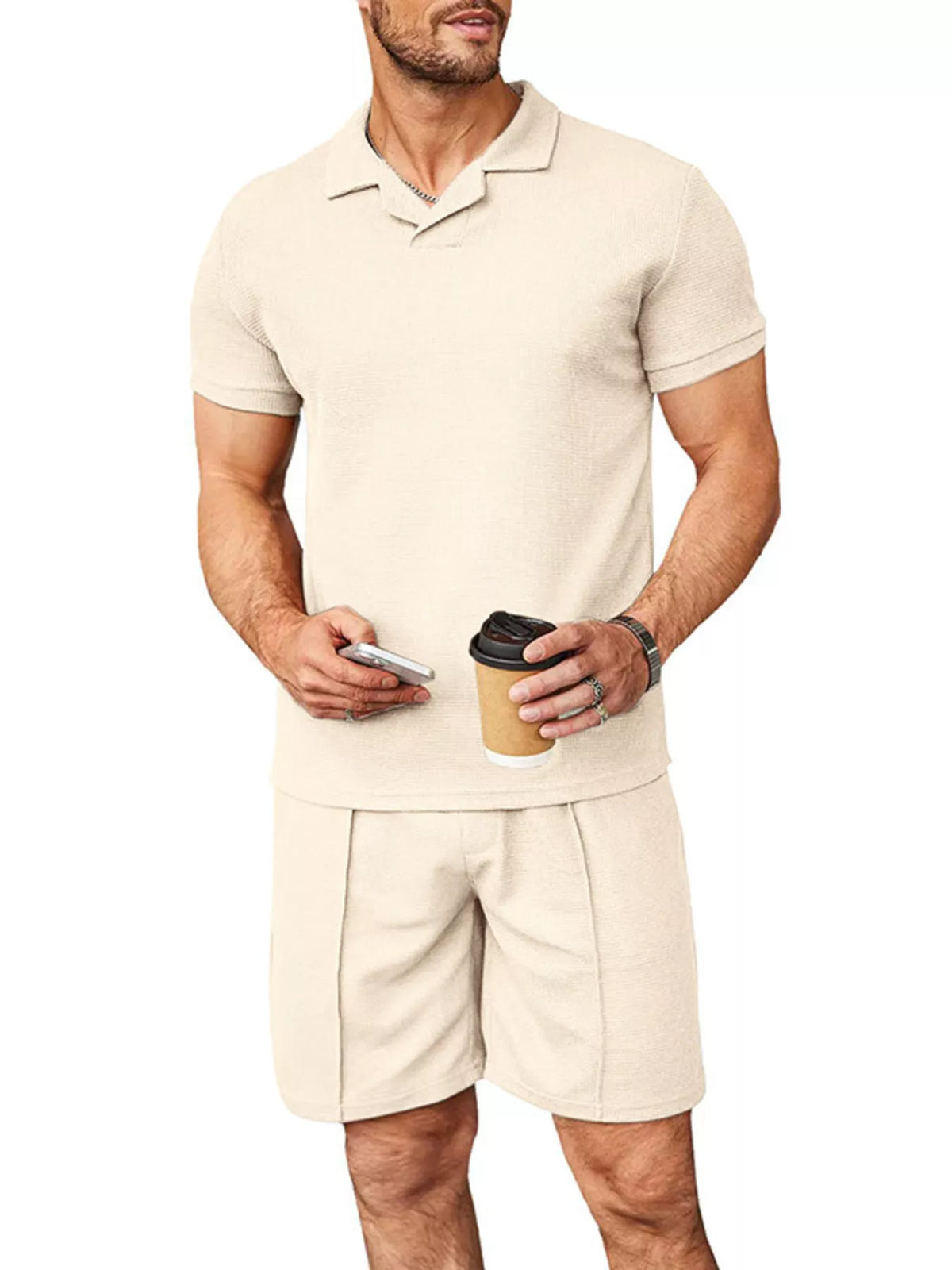 Ensemble Idriss – polo short – photo produit 2